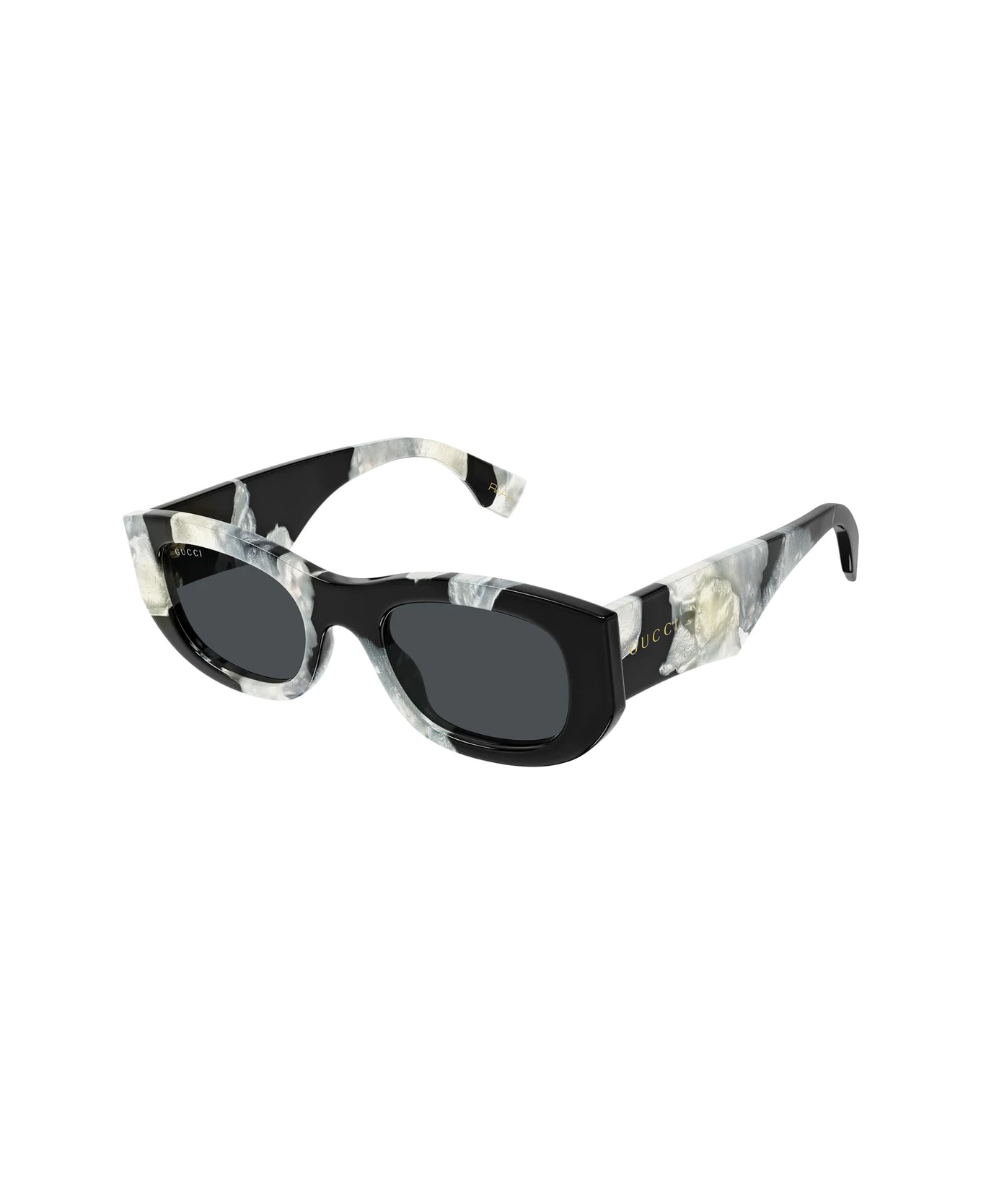 Gucci Eyewear Gg1627s Linea Lettering 002 Sunglasses - Nero