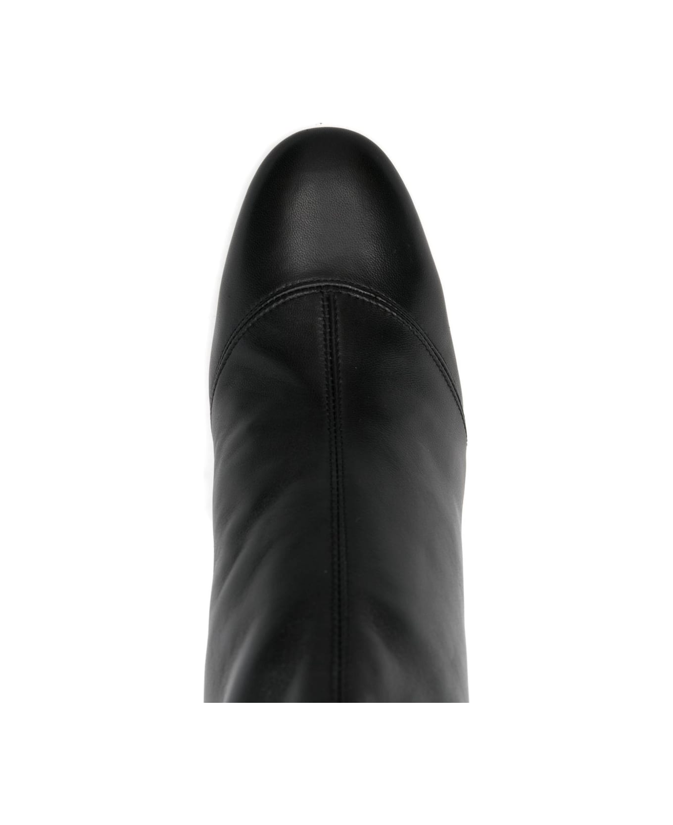 Francesco Russo 75mm Back Zip Ankle Boots - Black