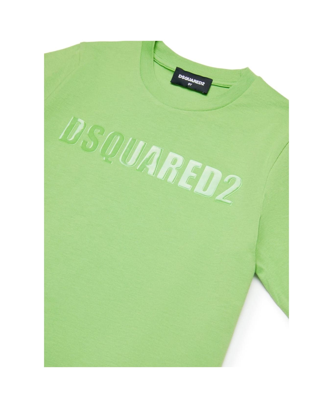 Dsquared2 T-shirt Con Stampa - Green