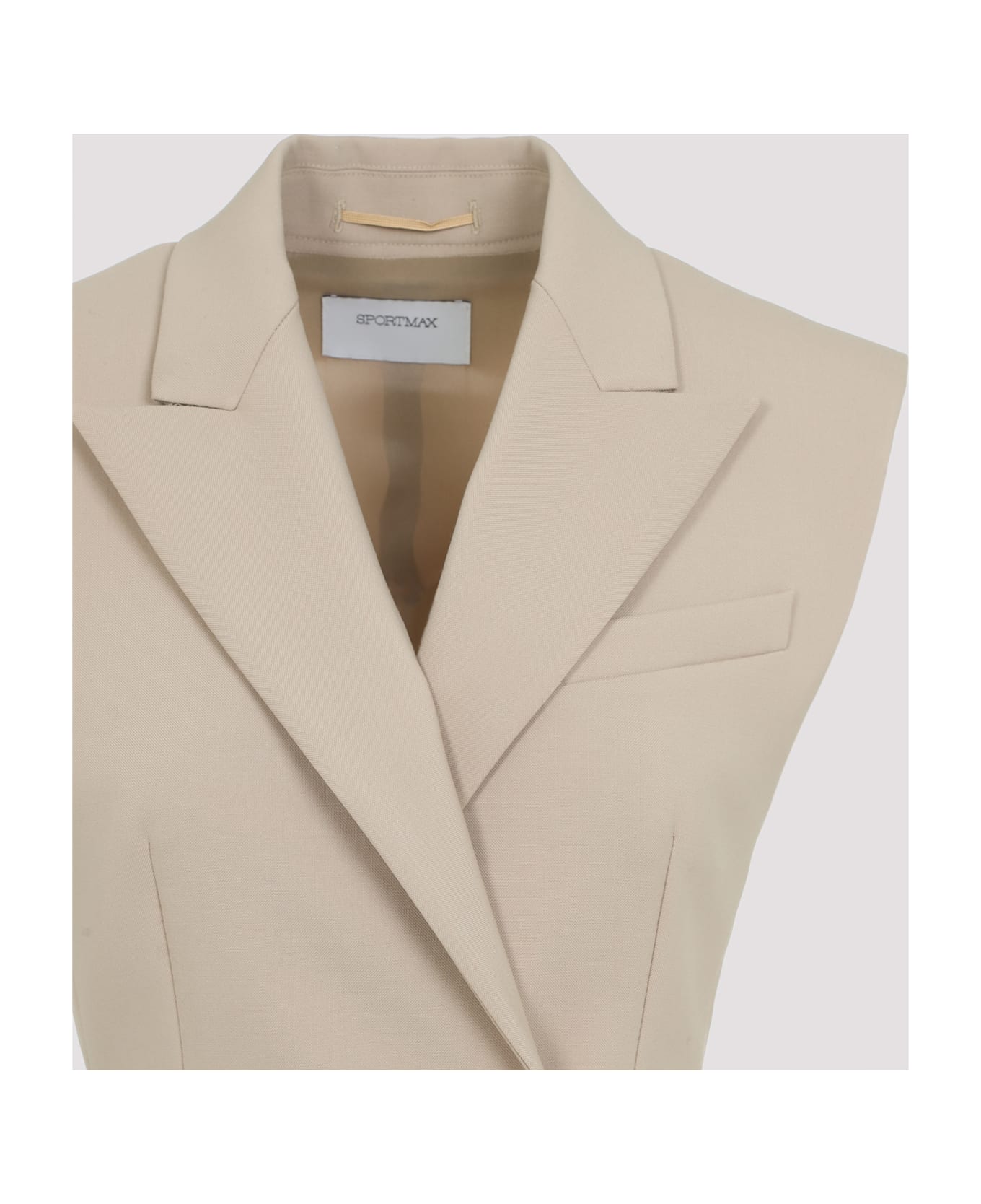 SportMax Pegli Gilet - Miele