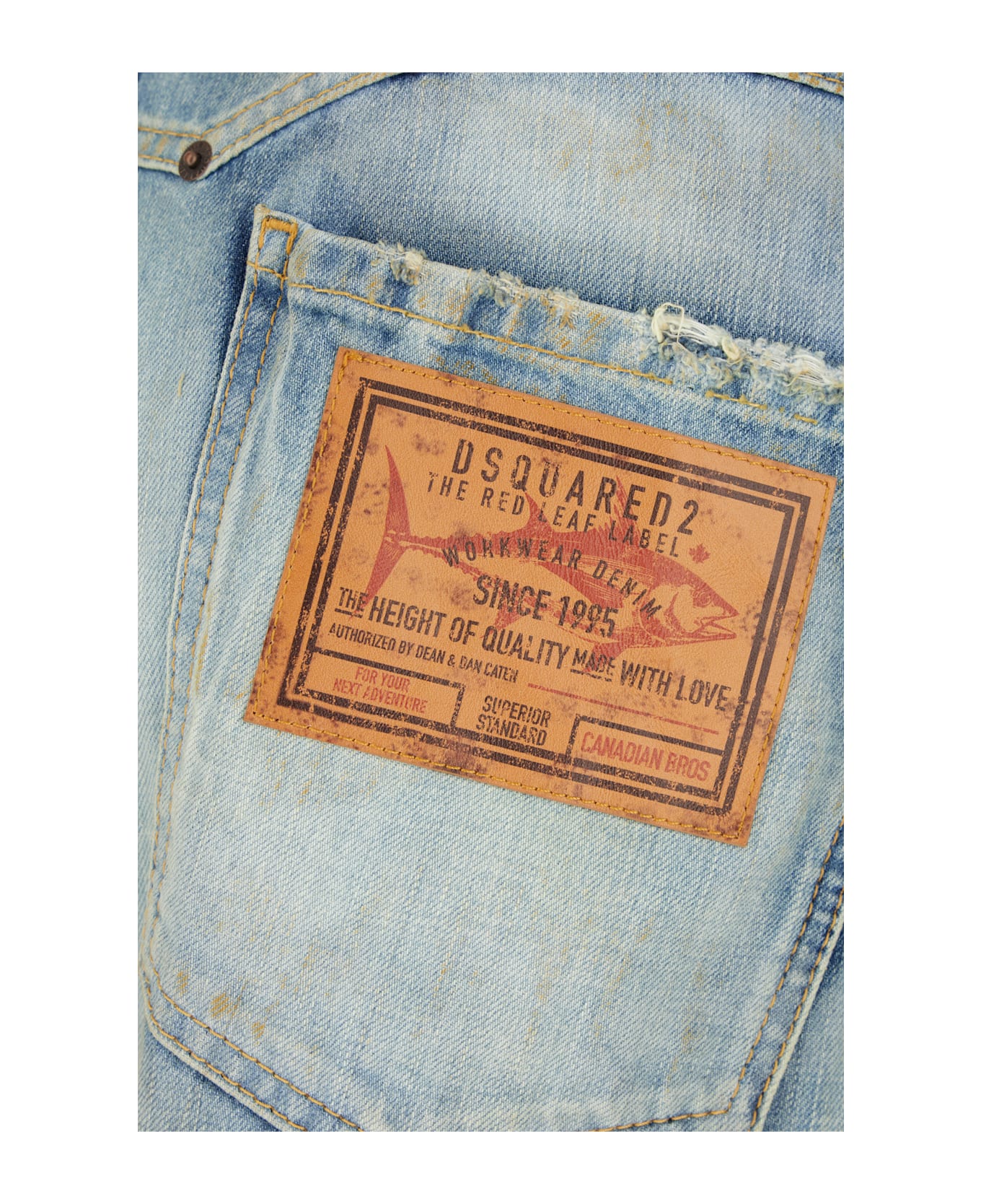 Dsquared2 Denim Big Brother Jeans - BLUE