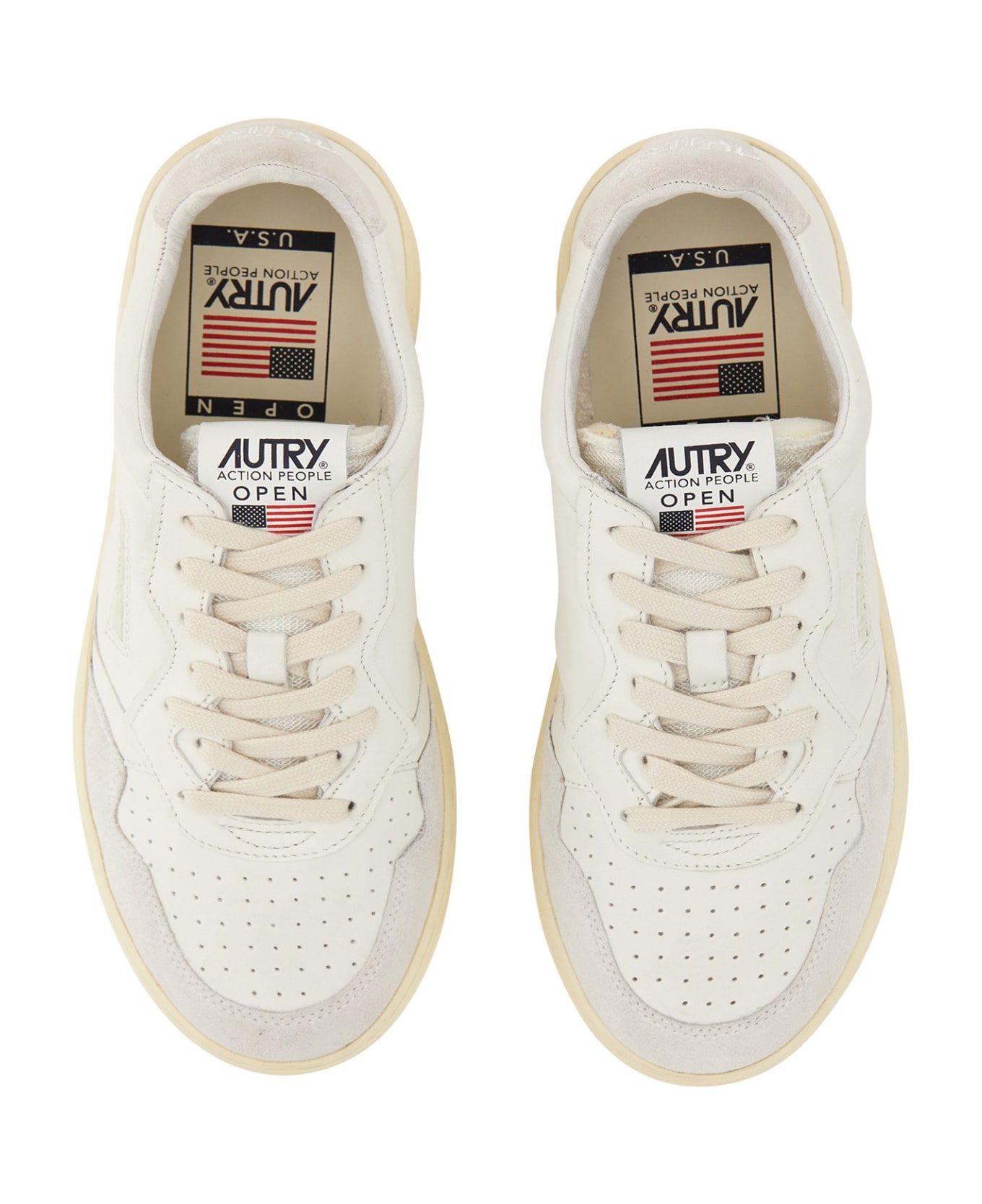 Autry Sneaker Open Low Aolm Ce16 - Bianco スニーカー