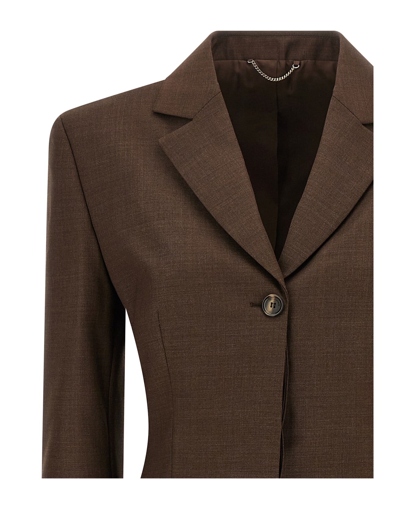 Magda Butrym 
03
 Blazer - Brown