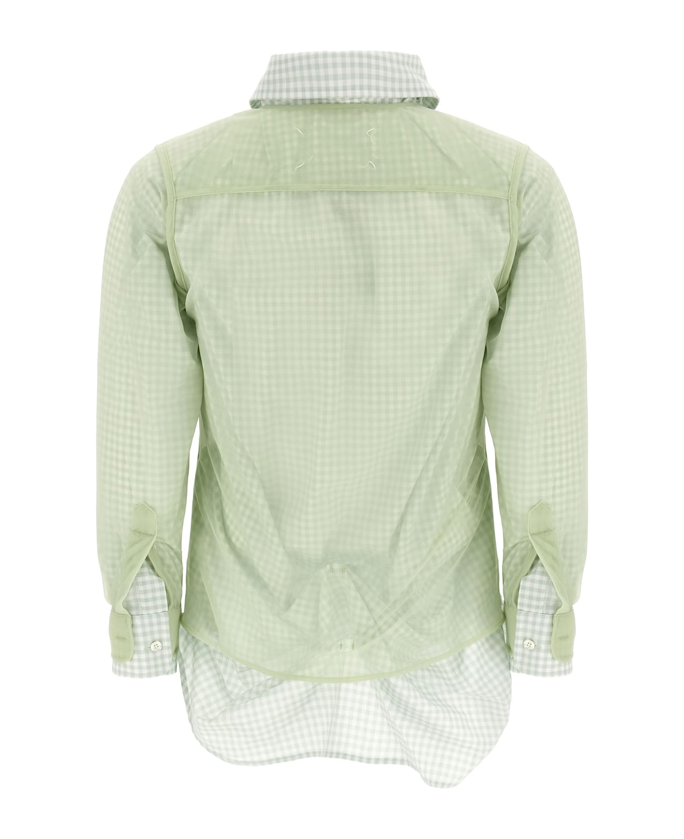 Maison Margiela Multi Layer Shirt - Green