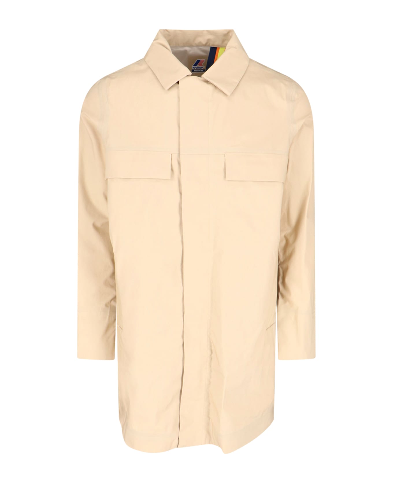 K-Way 
poir
 Zip Jacket - Beige