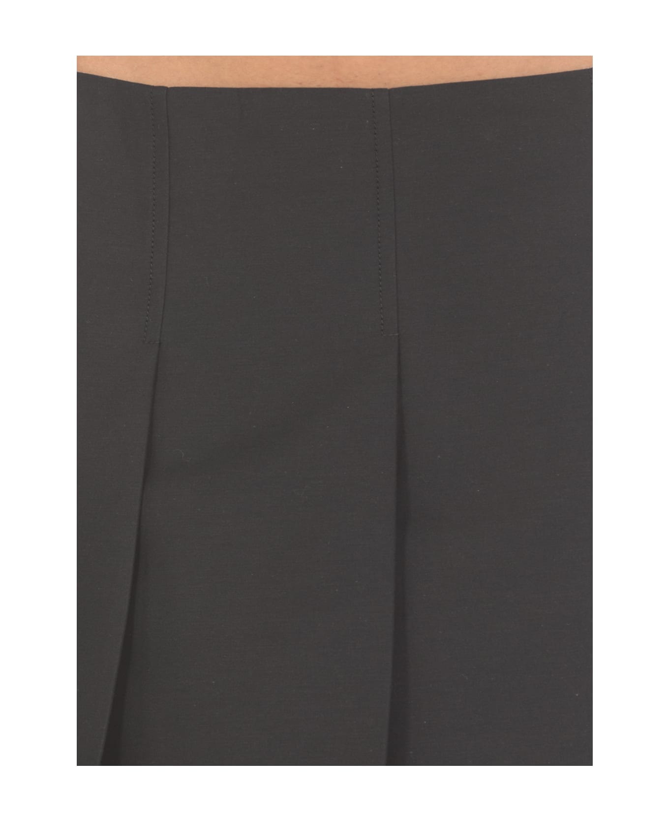 Marni Cotton Mini Skirt - Black