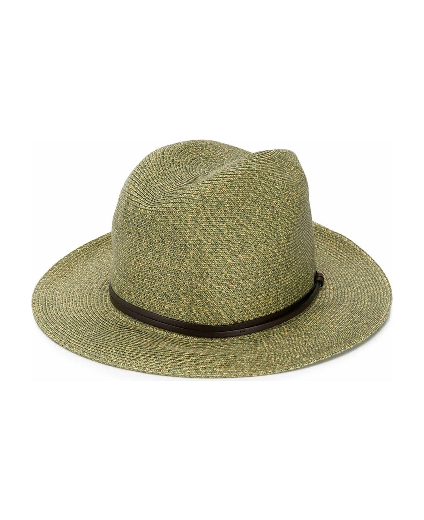 MC2 Saint Barth Military Green Chapeaux Hat - GREEN