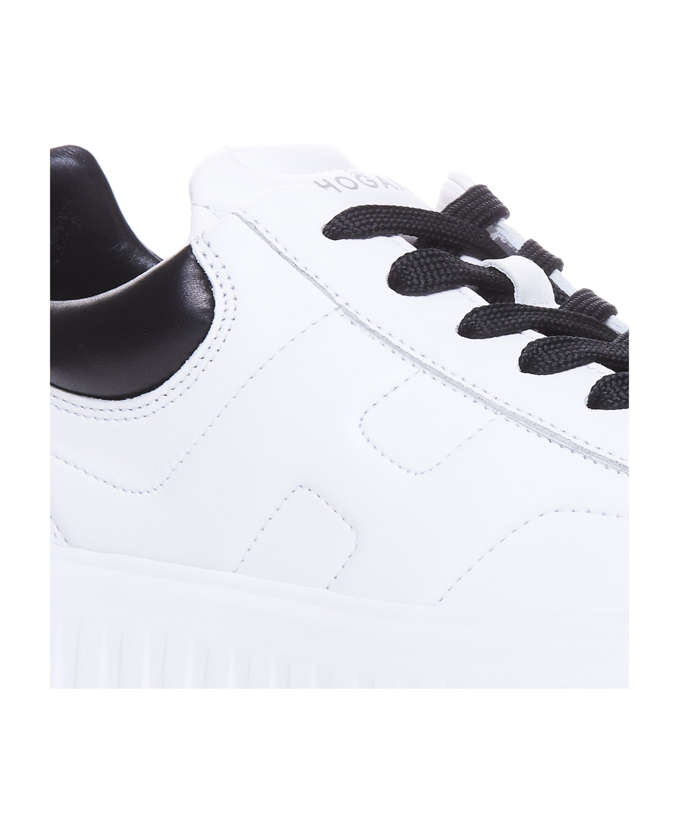 Hogan H-stripes Sneakers - White