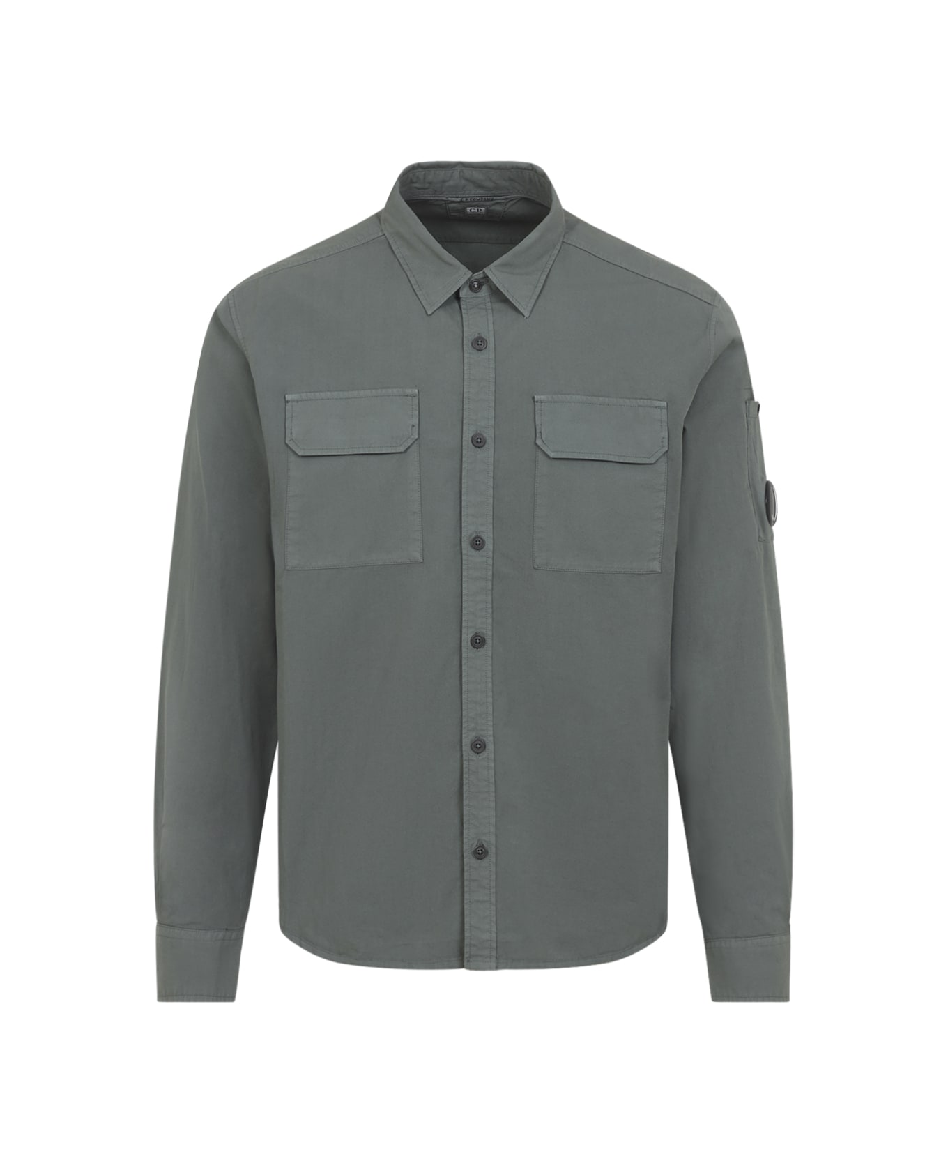 C.P. Company Organic Gabardine Shirt - Laurel Wreat