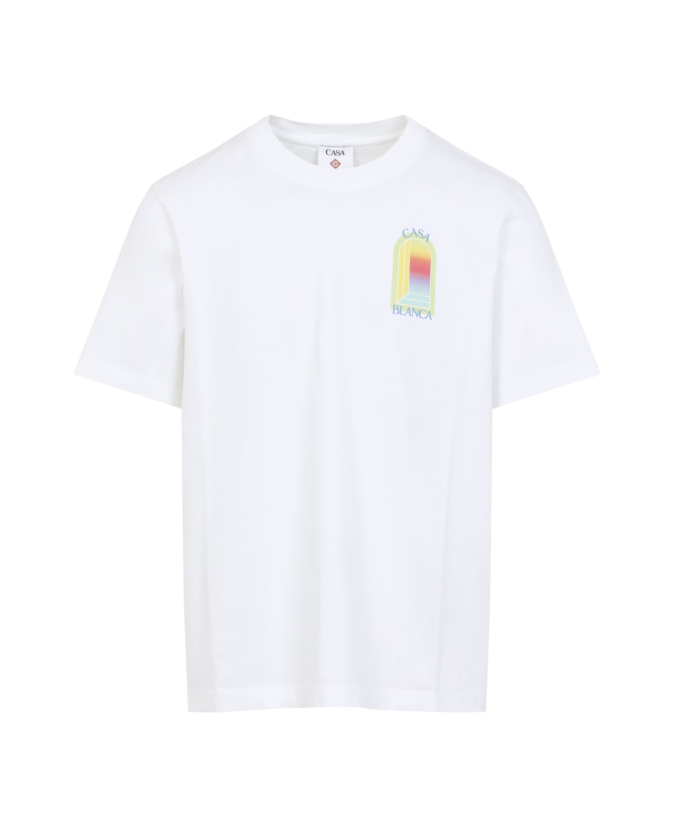 Casablanca L`arche T-shirt - Bright White