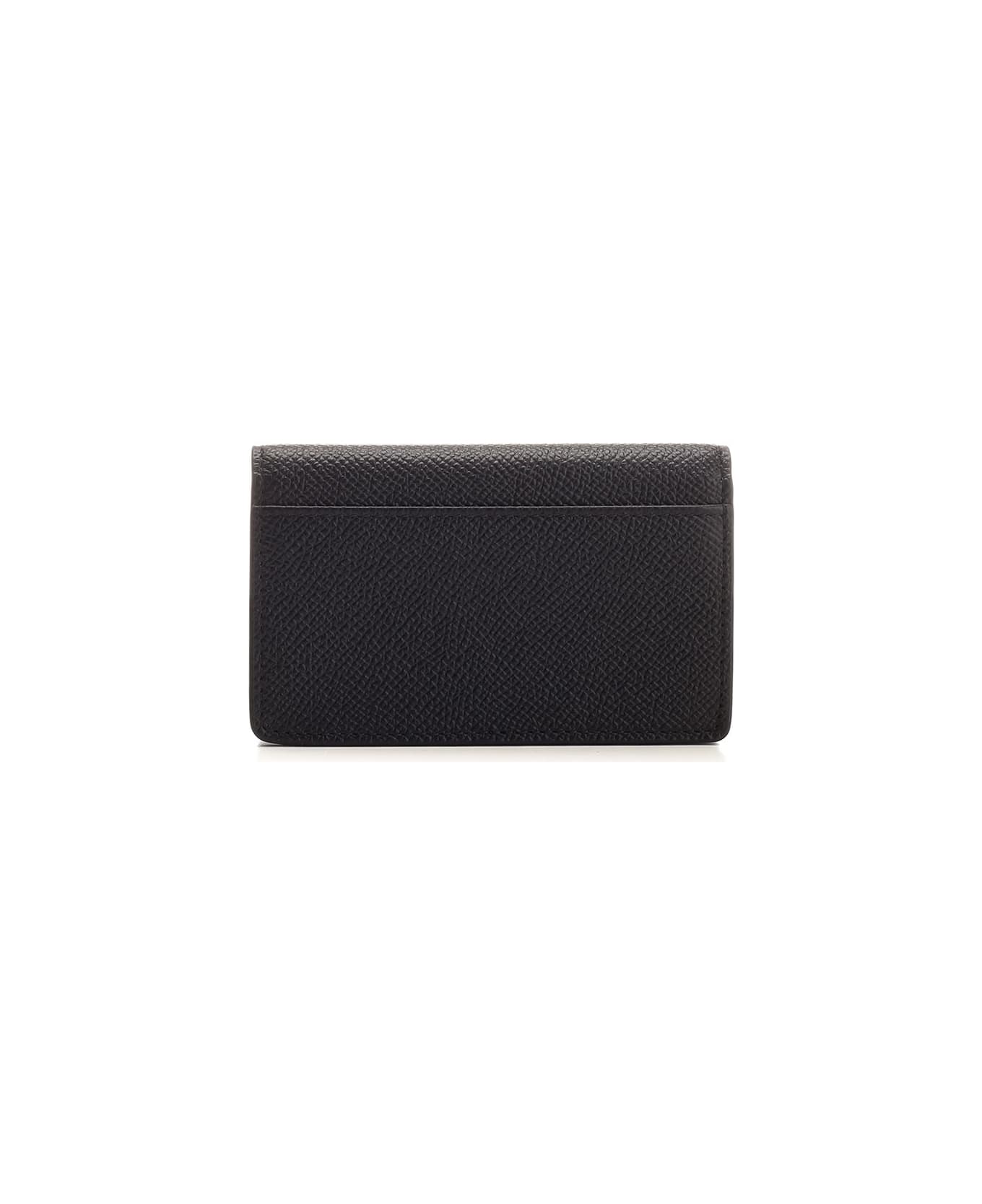 Maison Margiela Leather Card Holder - Black