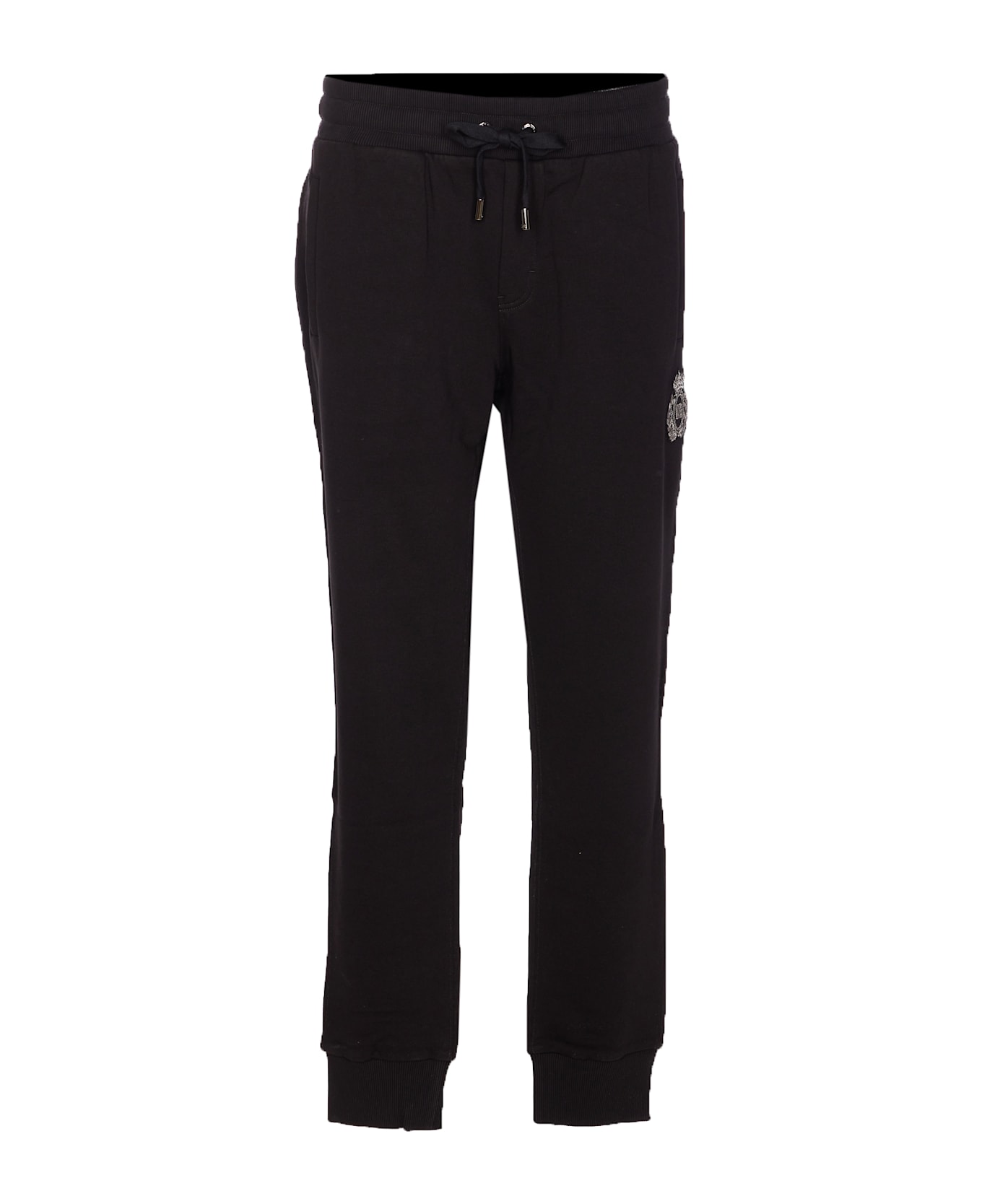Dolce 
Gabbana Araldico Patch Pants - Black
