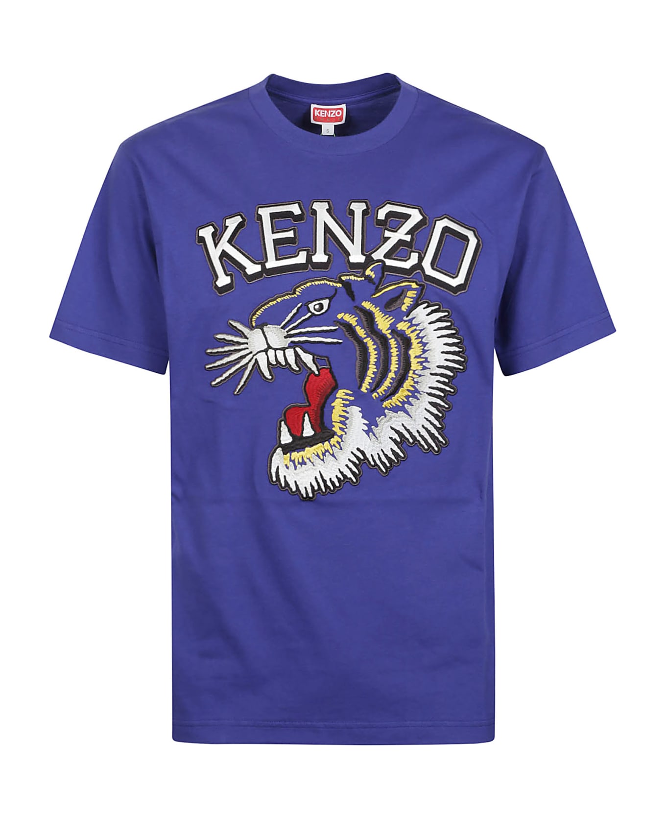 Kenzo Tiger Varsity Classic T-shirt - Bleu Outremer