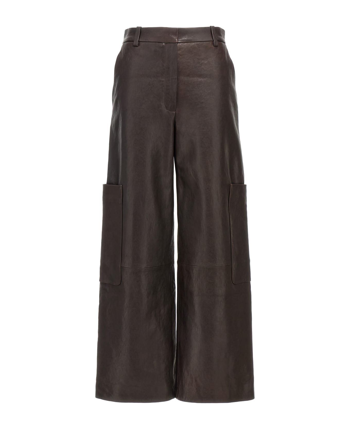 Khaite Caiton Pants - BROWN