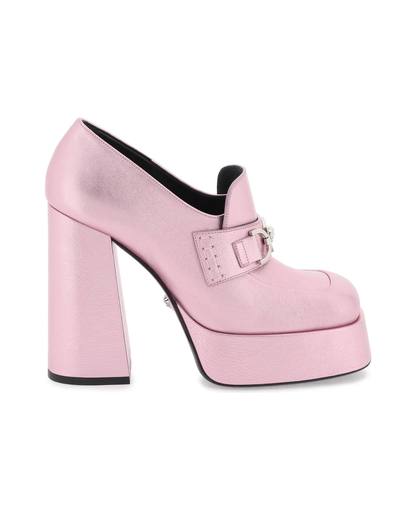 Versace 'medusa '95' Pumps - BABY PINK NEW PALLADIUM (Pink)