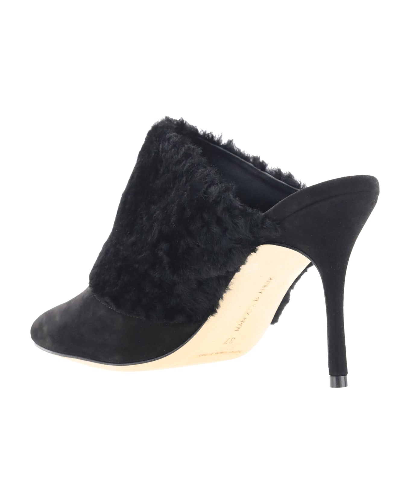 Manolo Blahnik Pelos Fabio Pumps - Blck