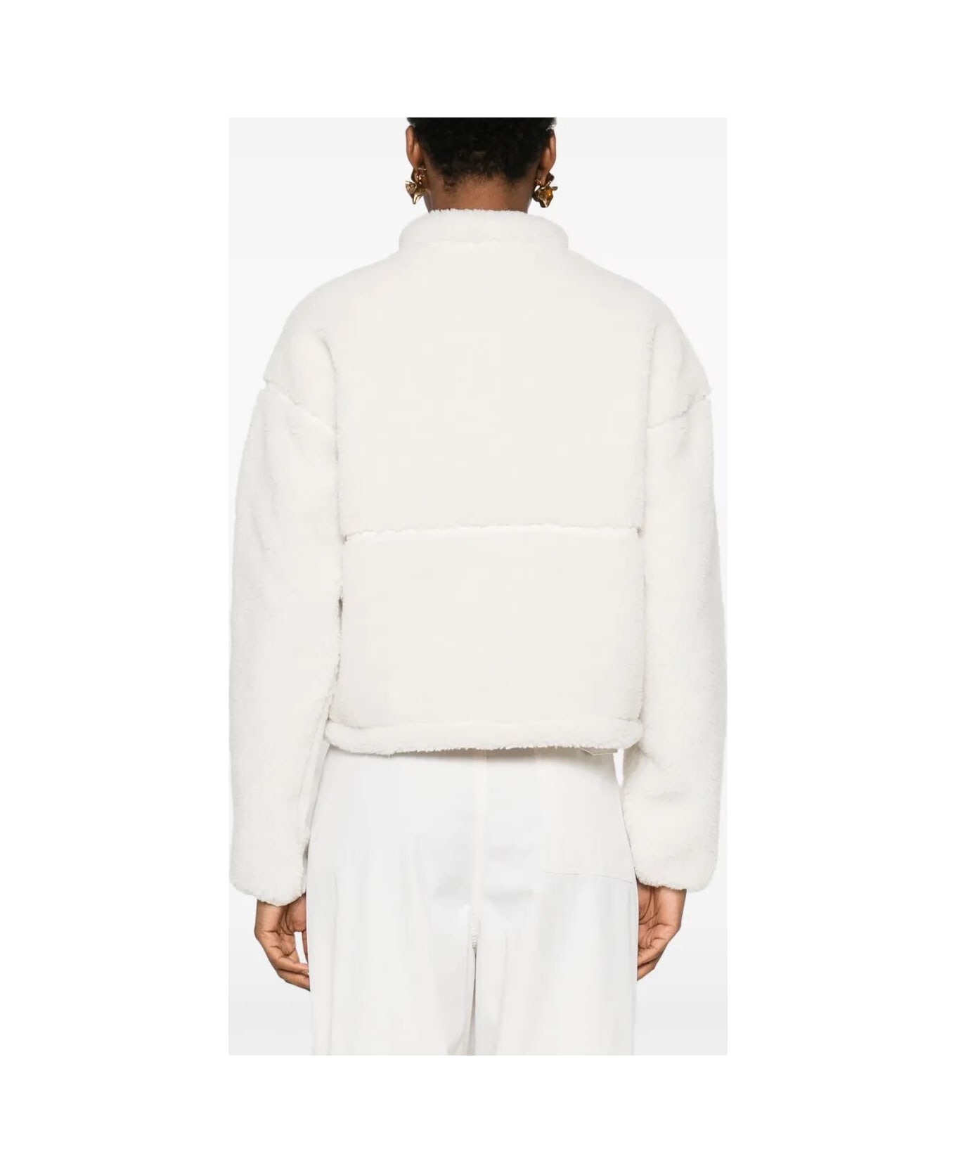 The North Face W Extreme Pile 2 Fz Jacket - White