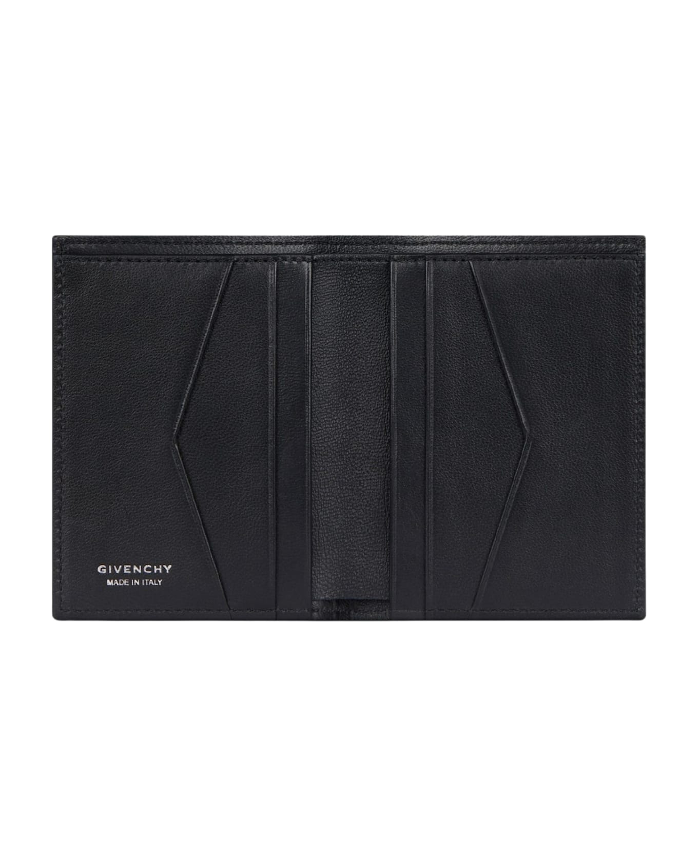 Givenchy Carry Cards In Leather - BLACK
