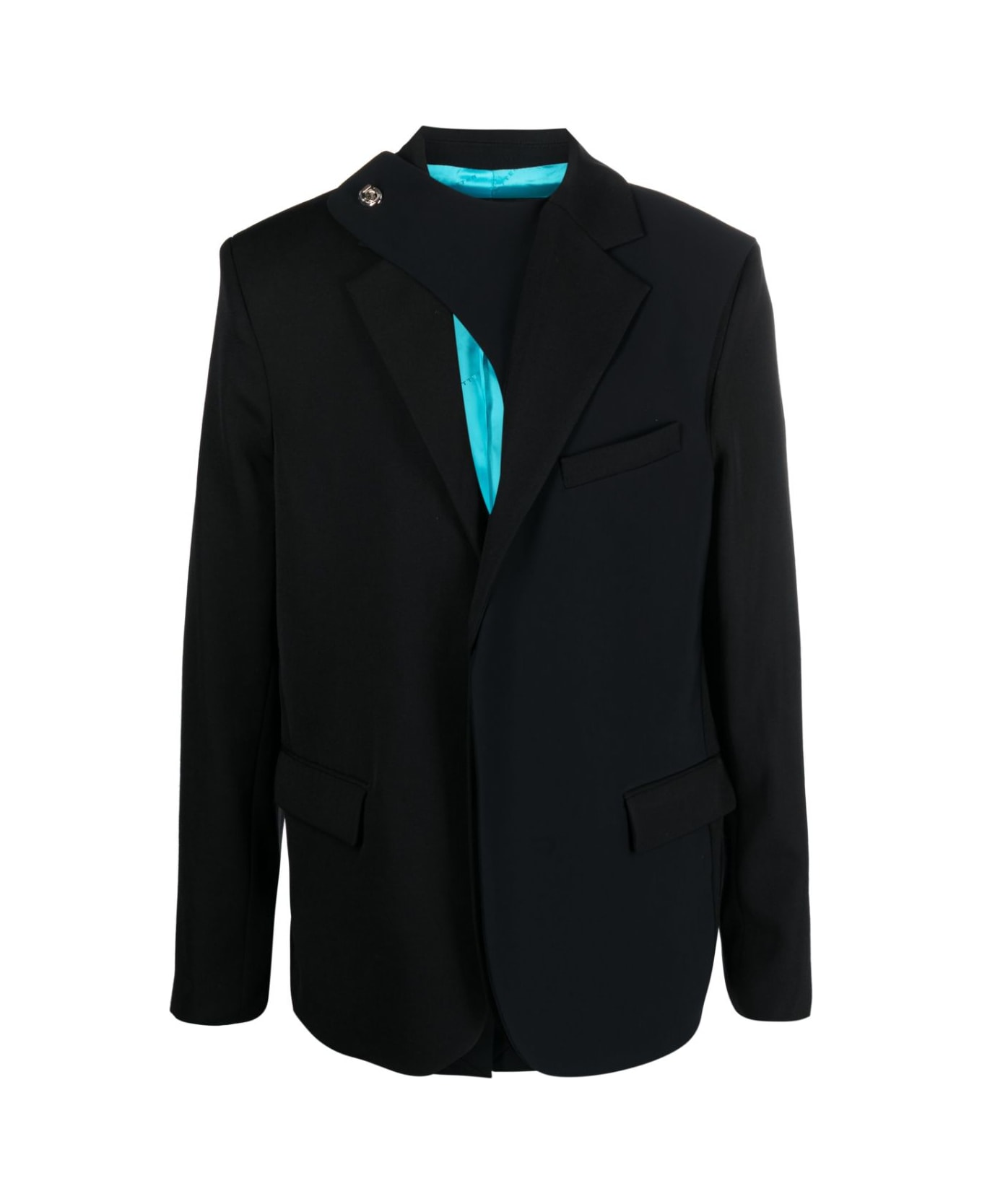 Botter Wool Single-breasted Blazer - Black