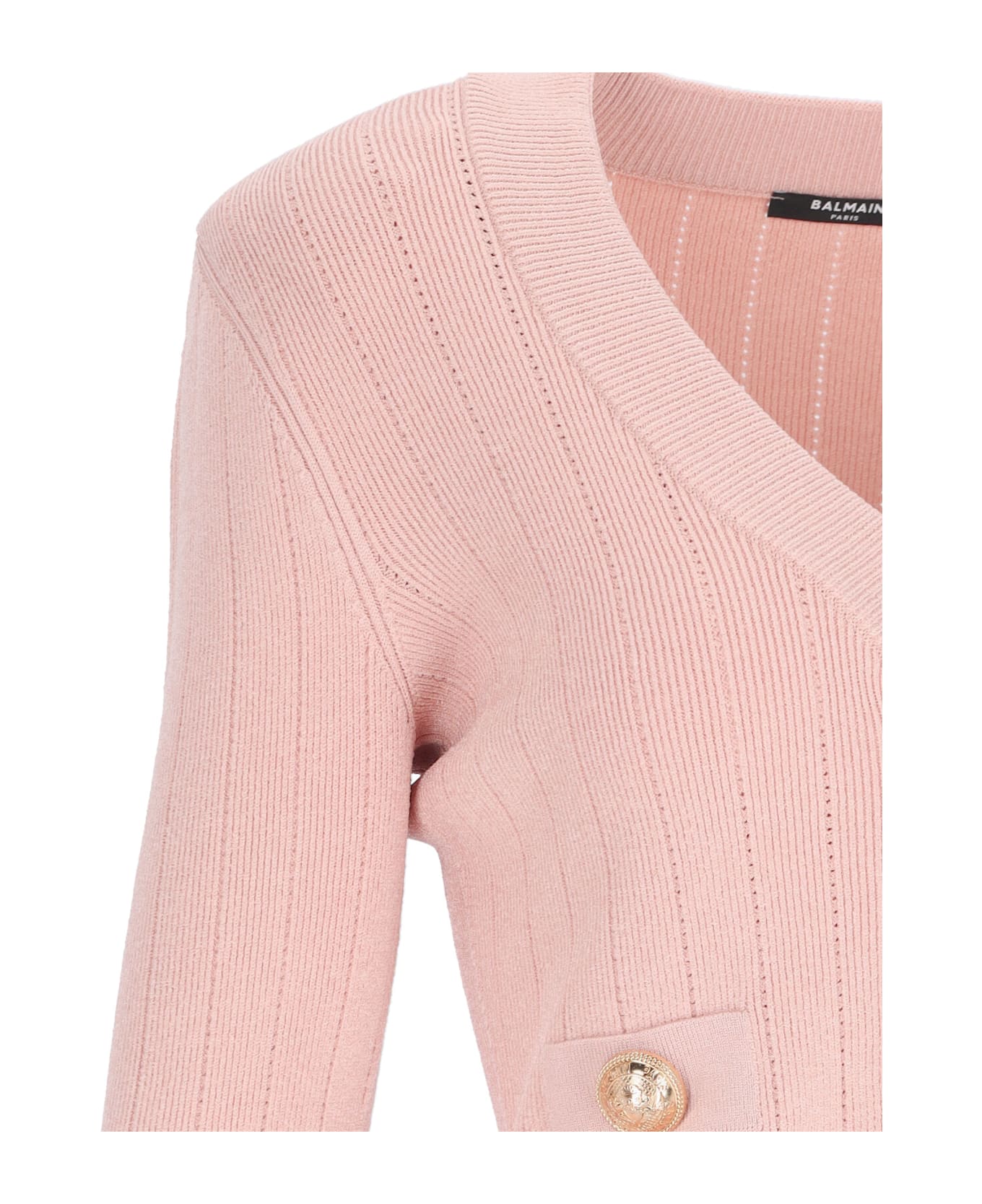 Balmain Chiocciola Cardigan - Pink
