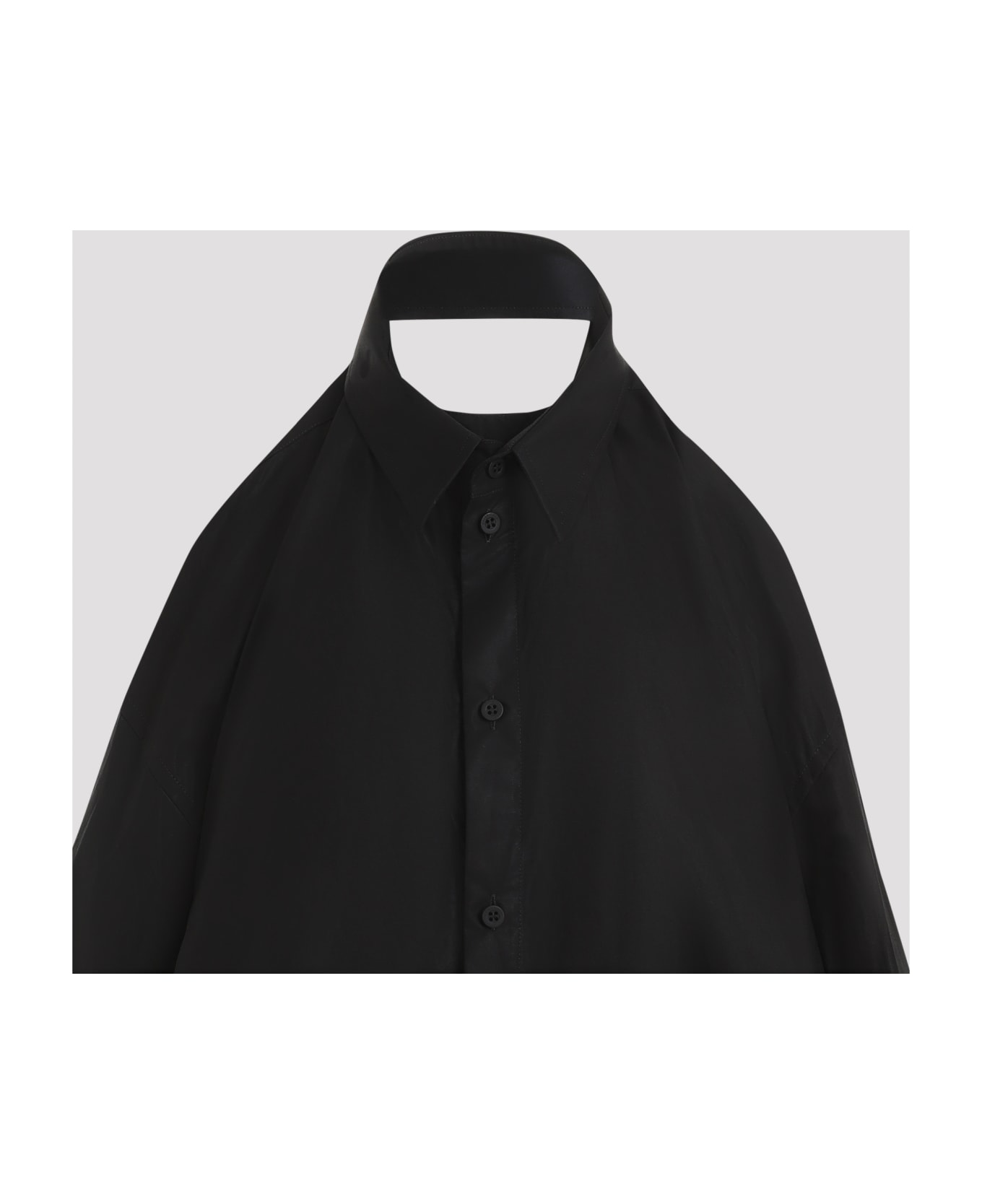 Balenciaga Suspended Shirtdress - Black