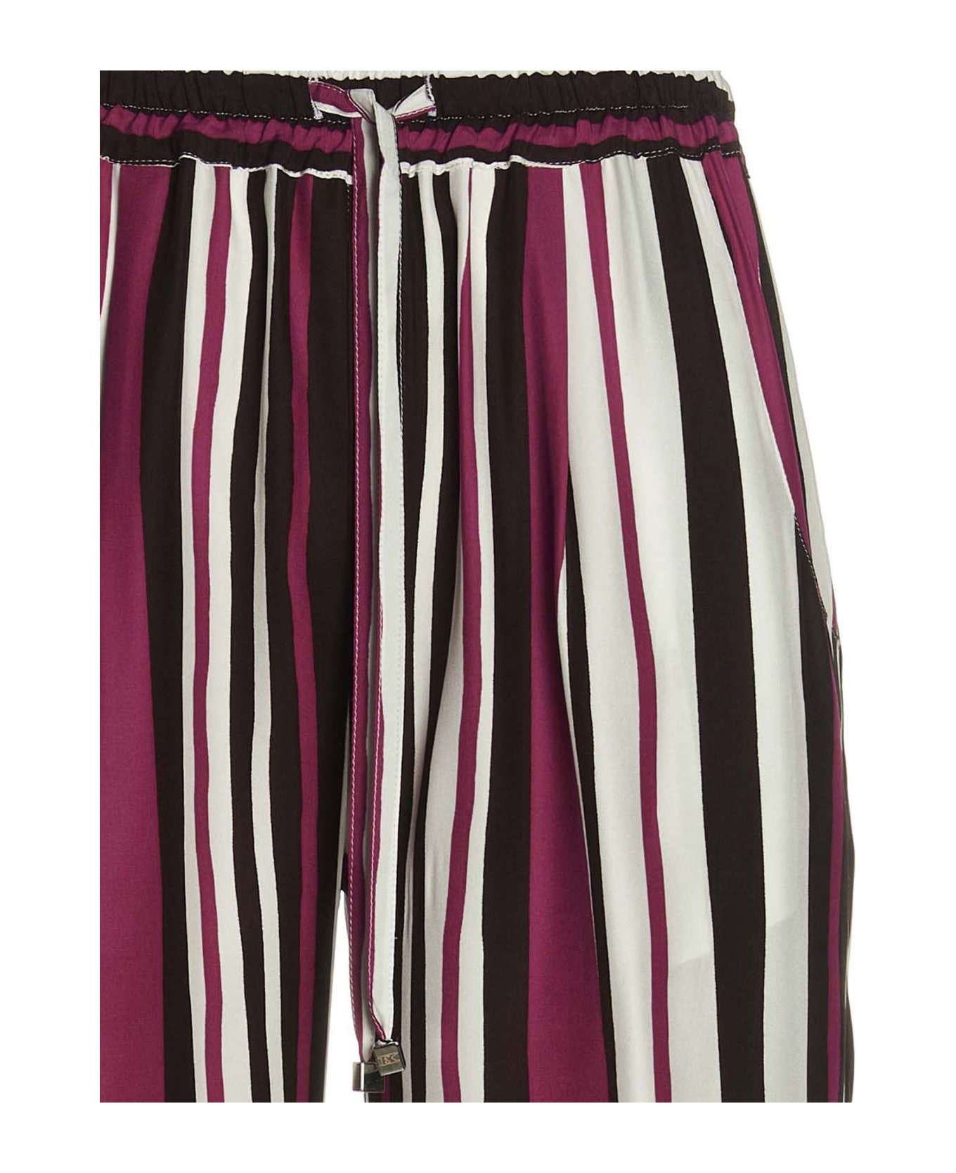 Kiton Striped Pants - Multicolor ボトムス