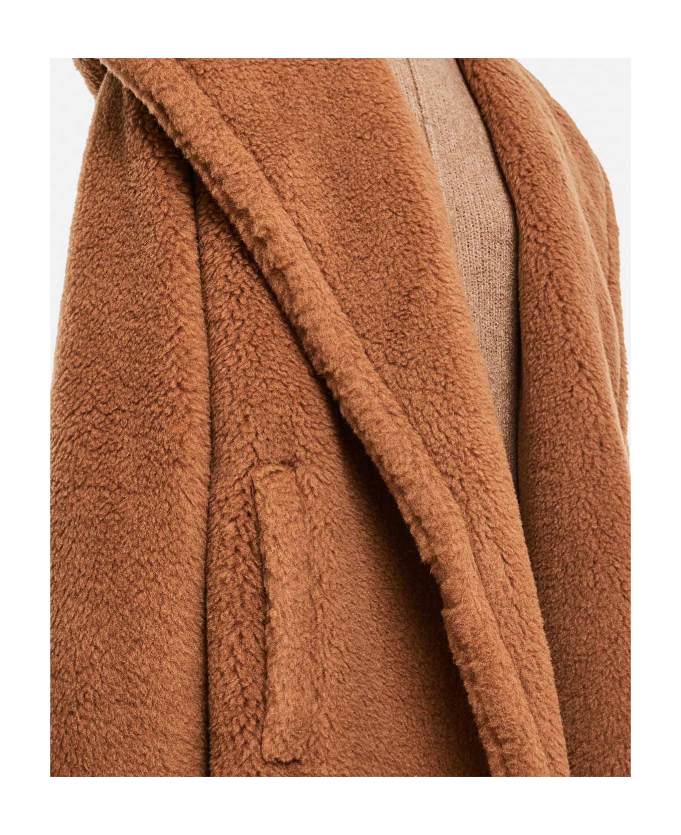 Max Mara Apogeo Coat In Camel - Brown