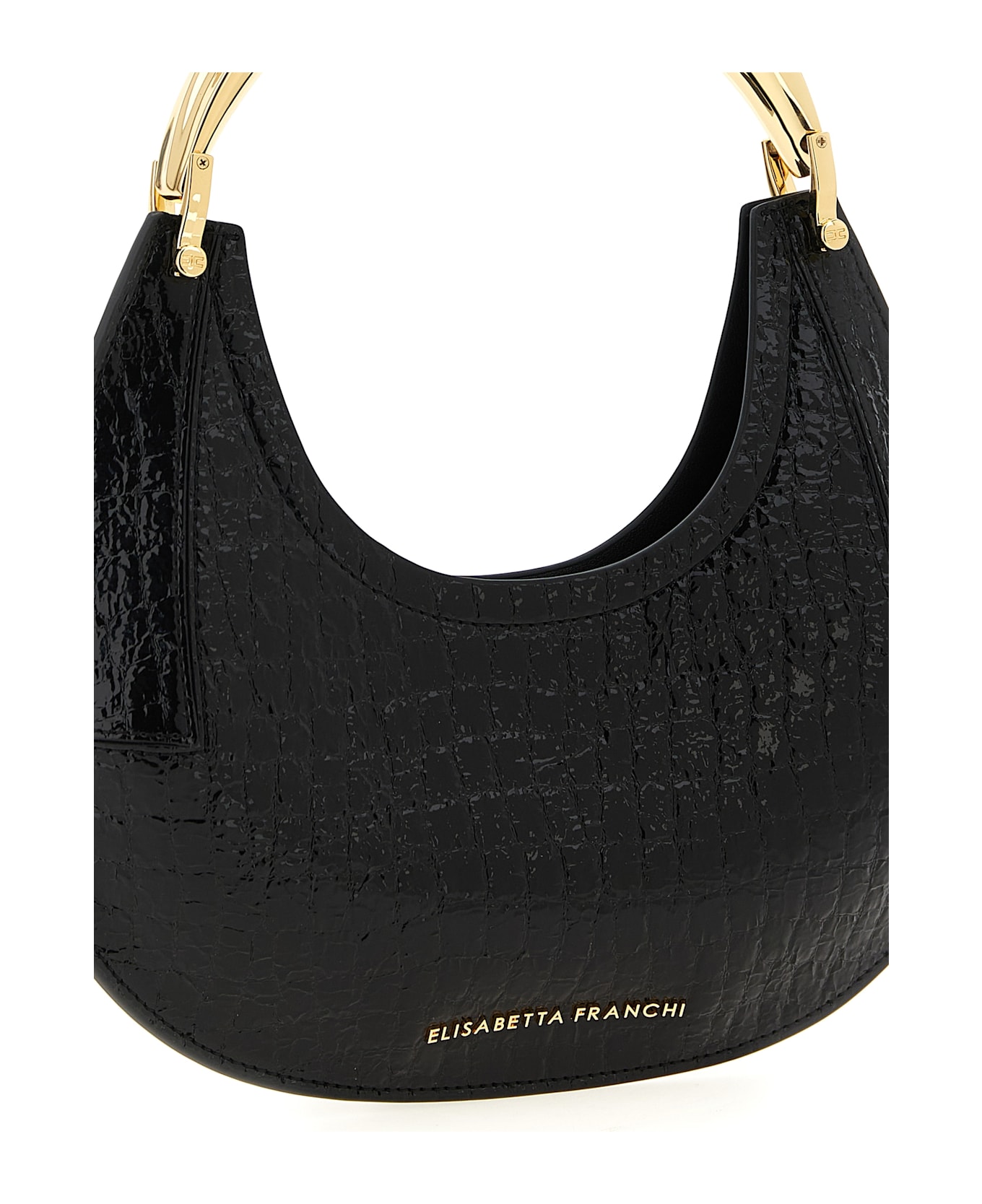Elisabetta Franchi 
hobo
 Small Shoulder Bag - Black  