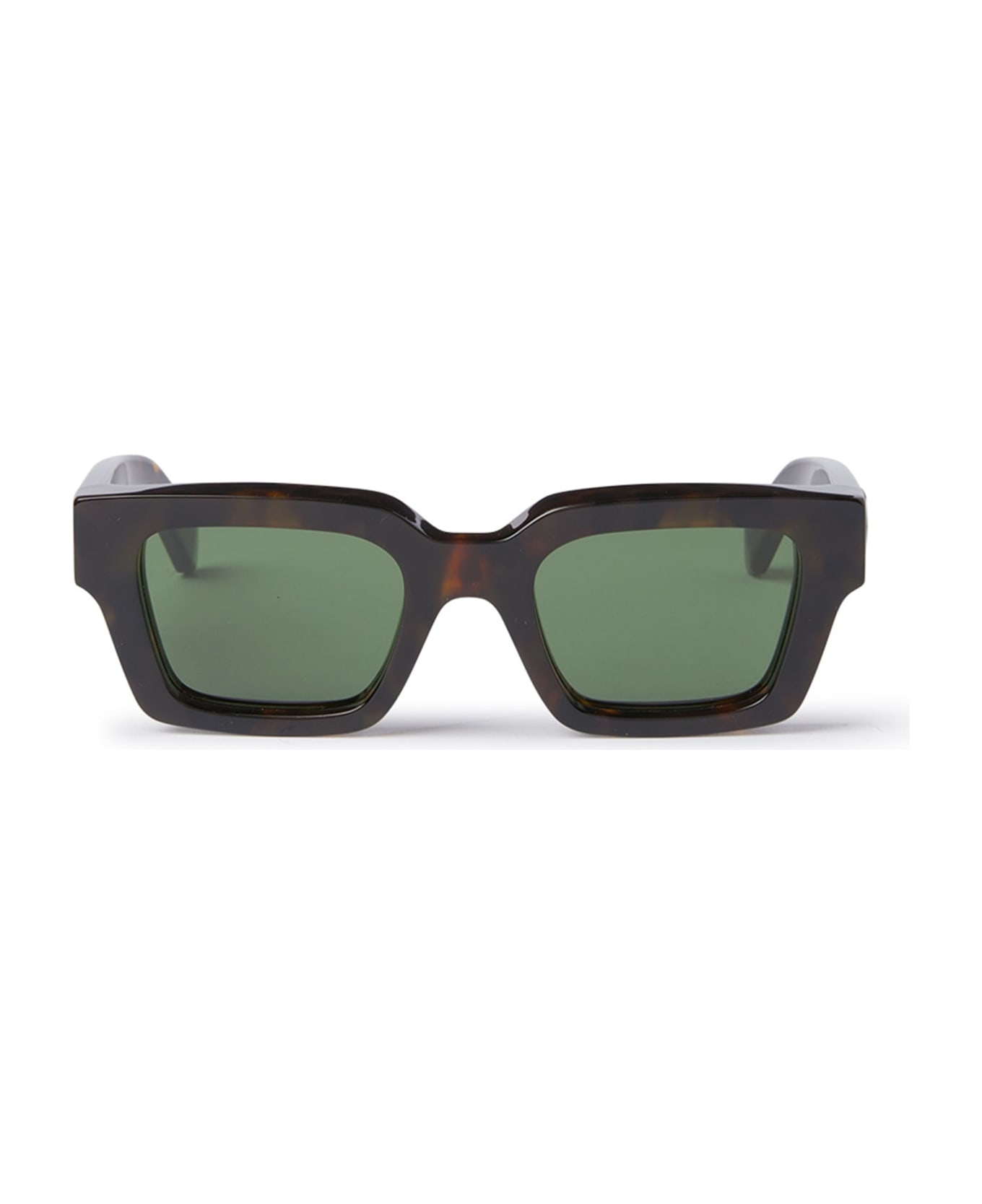 Off-White Virgil - Havana / Green Sunglasses - Havana