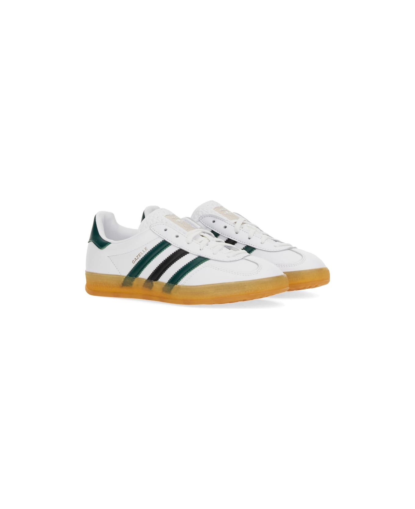 Adidas Originals Gazelle Indoor Shoe - Ftwwht/cgreen/cblack