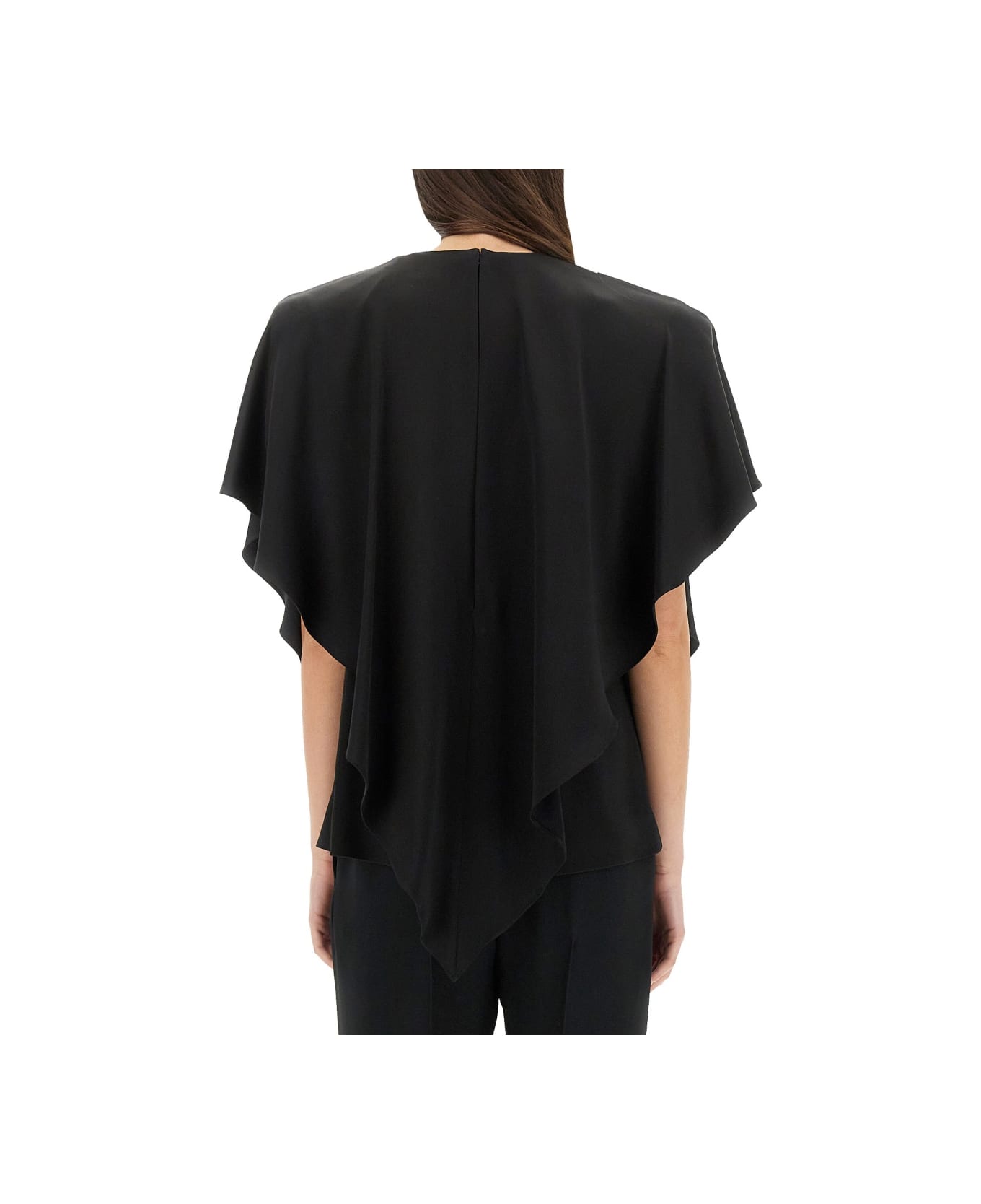 Stella McCartney Draped Top - BLACK