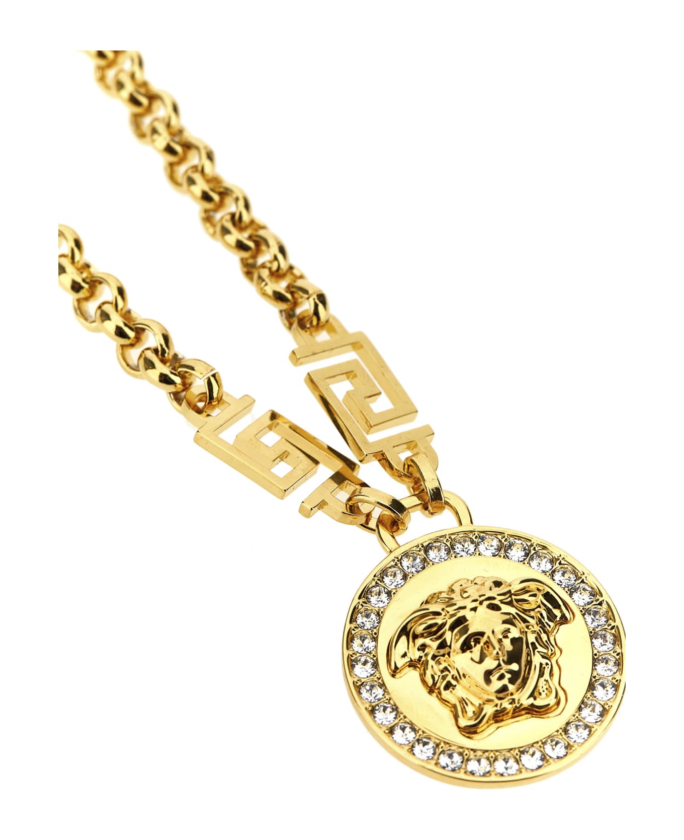 Versace 'medusa' Necklace - O White Gold ネックレス