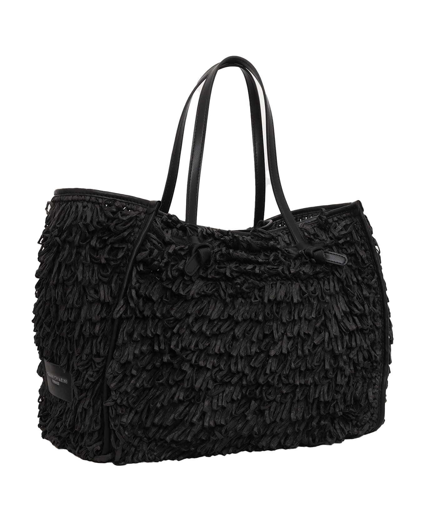 Gianni Chiarini Synthetic Fabric Bag 38x31x16 - BLACK