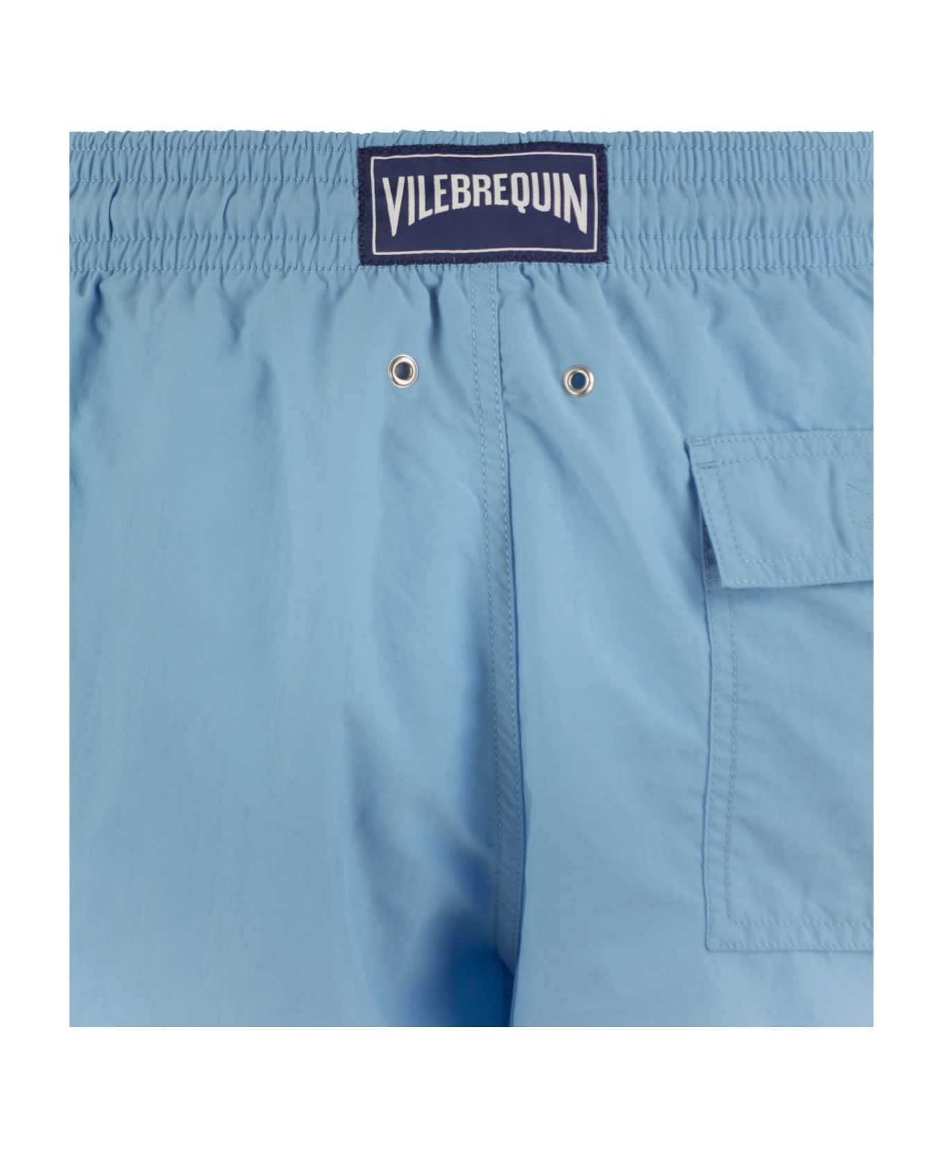 Vilebrequin Water-repellent Sea Shorts - Light Blue