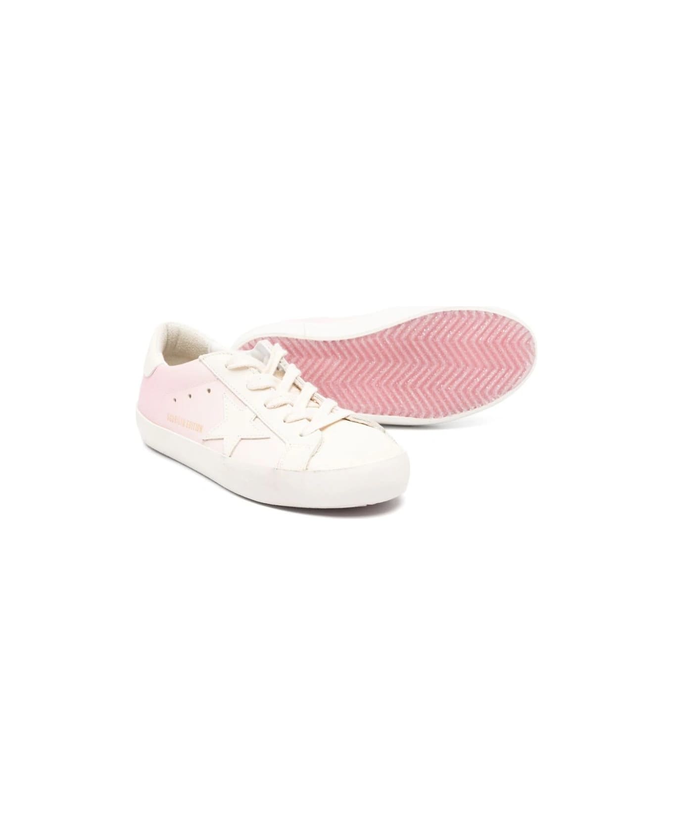 Bonpoint Golden Goose X Bonpoint Sneakers In Strawberry - Pink