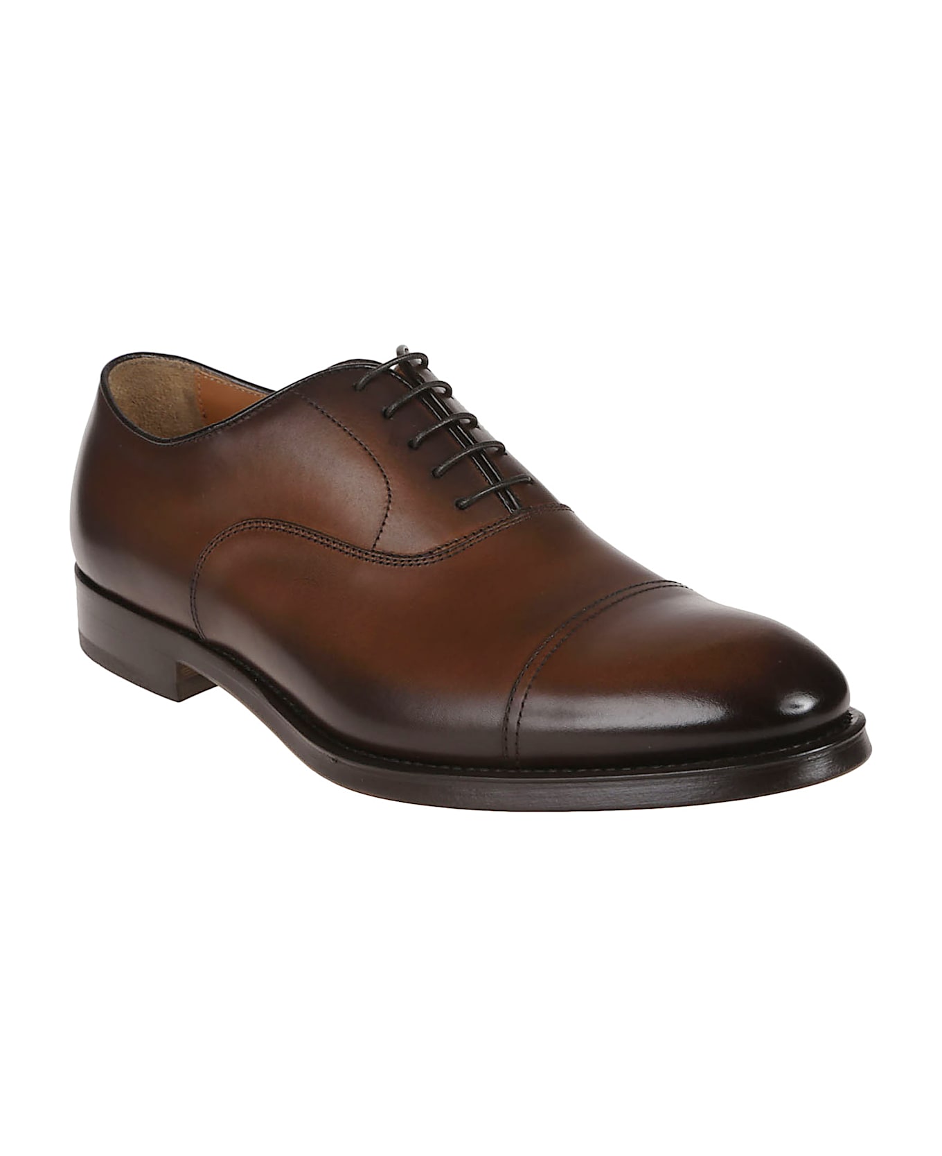 Doucal
s Cap Toe Oxfords - Wood/fondo Testa Moro