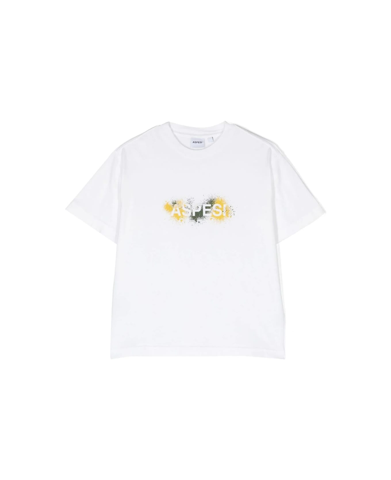 Aspesi T-shirt Con Stampa - White