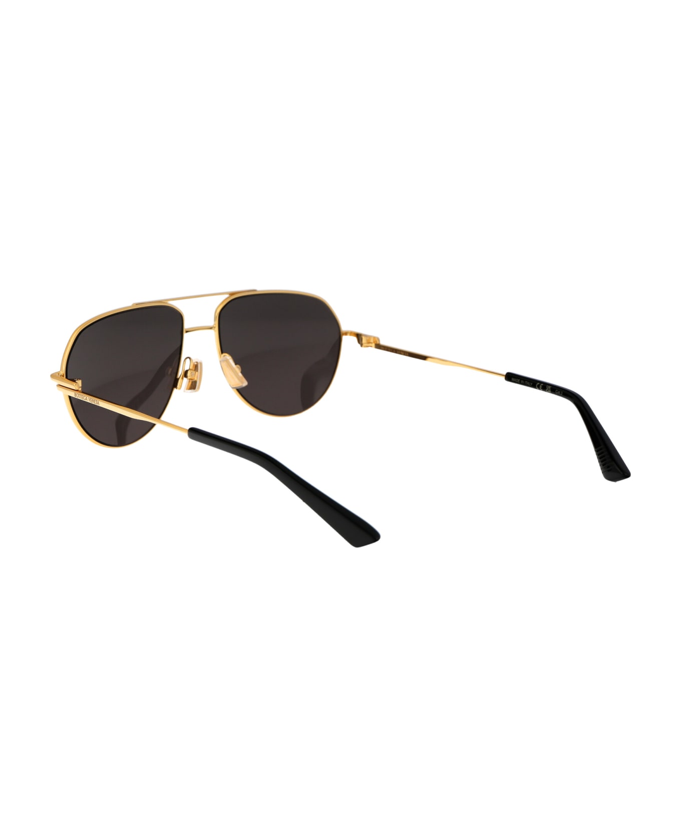 Bottega Veneta Eyewear Bv1302s Sunglasses - 001 GOLD GOLD GREY