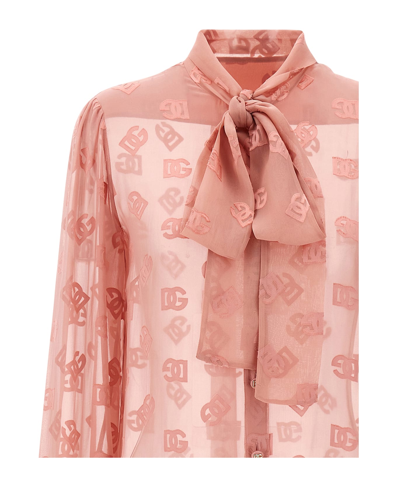 Dolce 
Gabbana Logo Shirt - Rosa Polvere