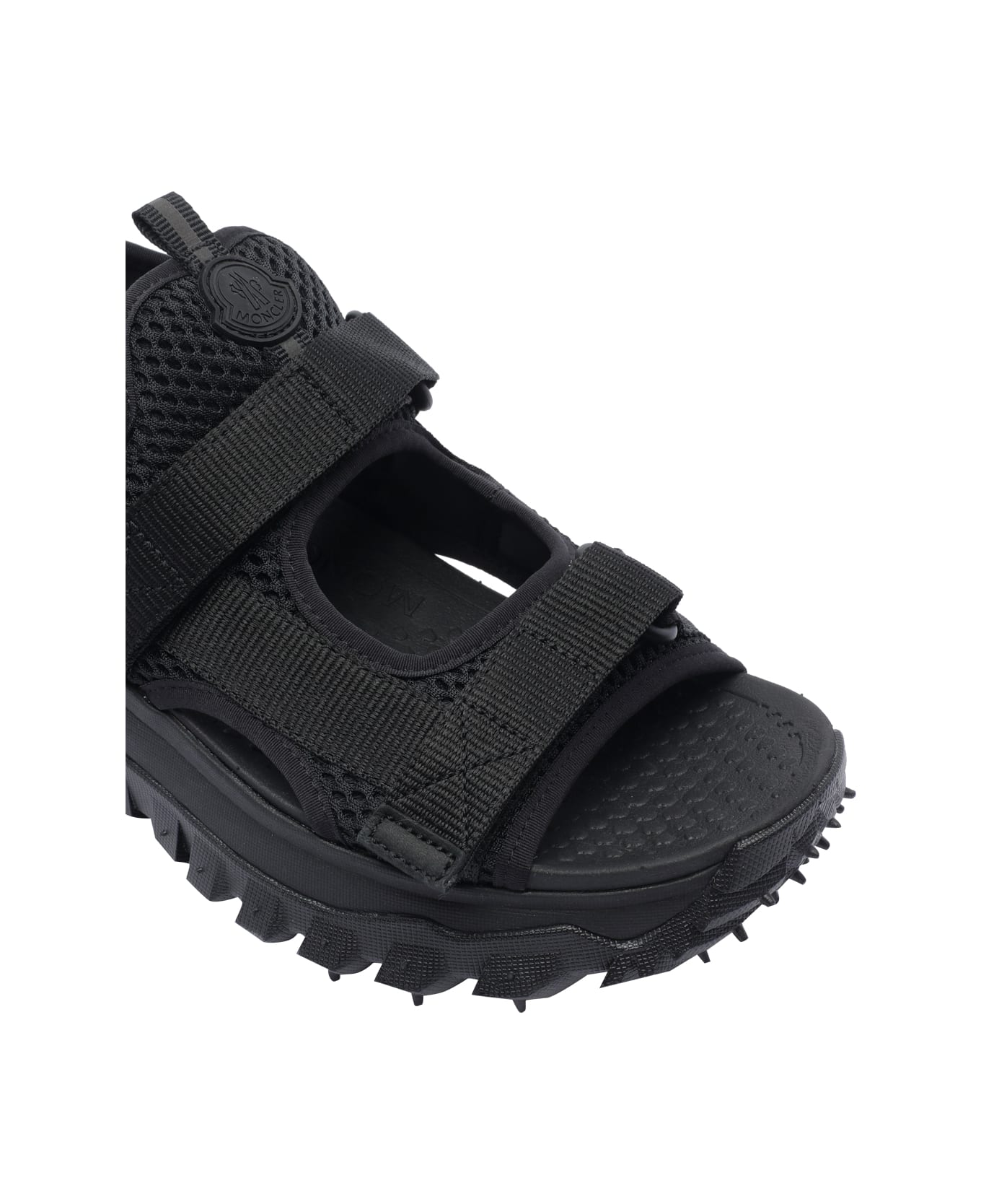 Moncler Trailgrip Vela Sandals - Black