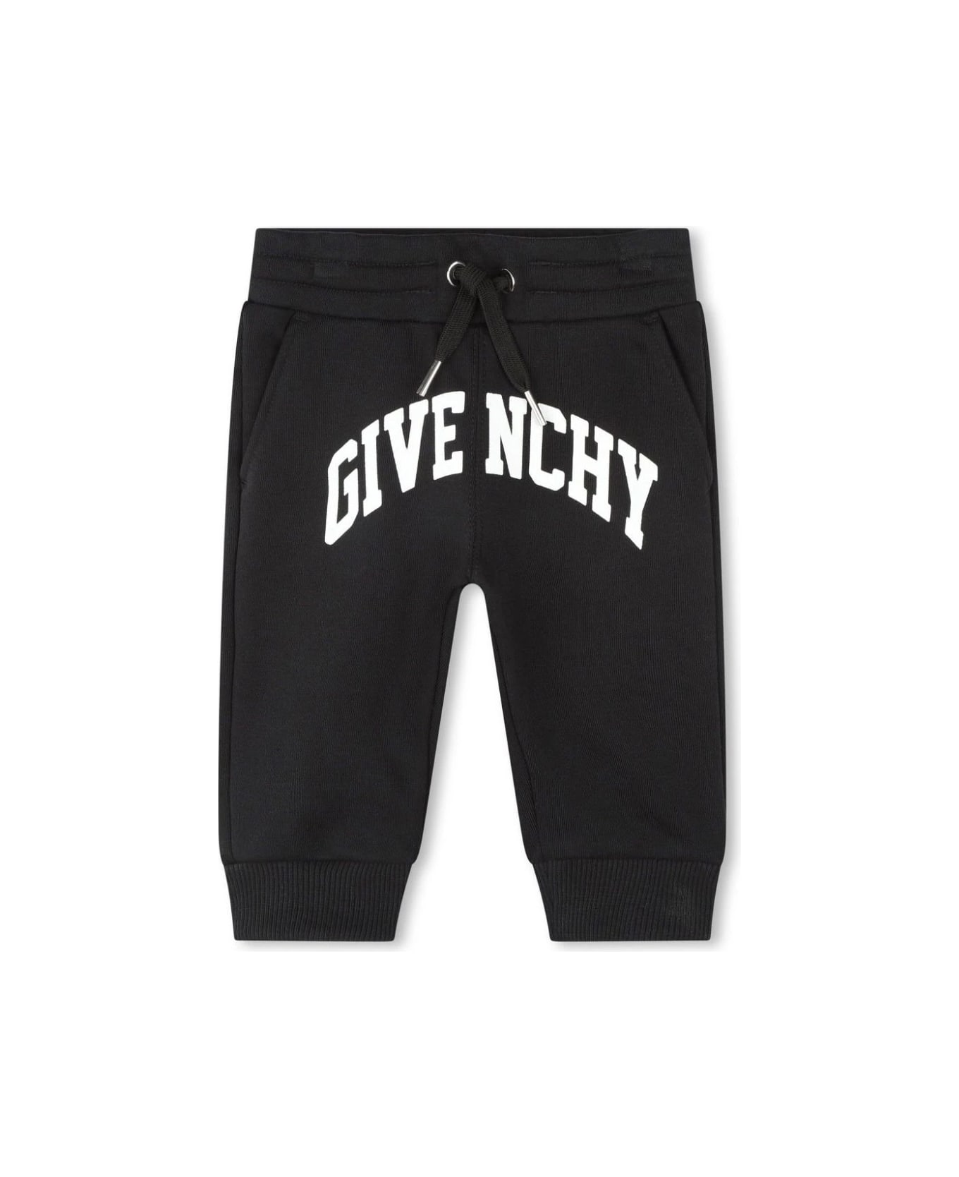 Givenchy Printed Sports Trousers - Black ボトムス