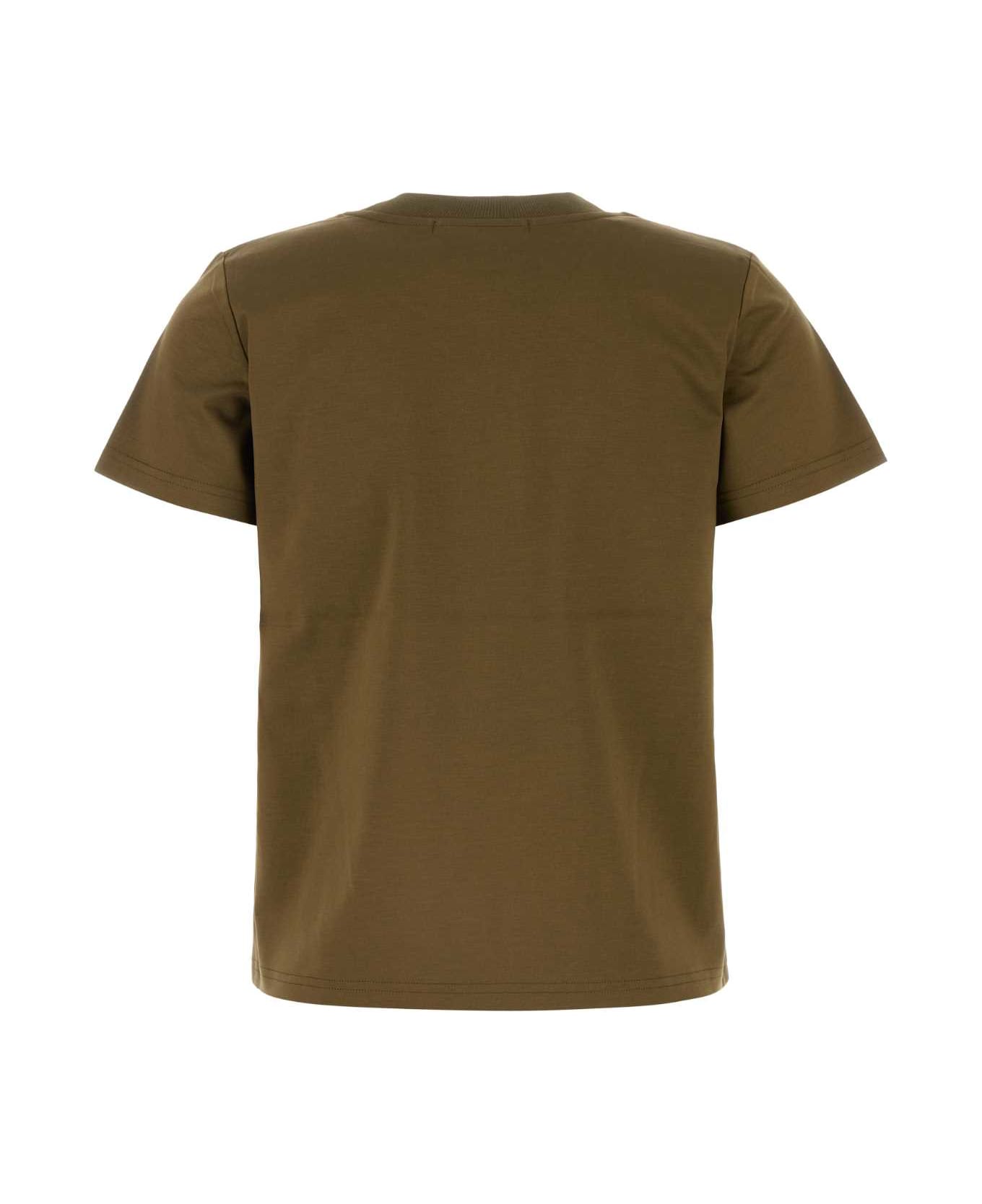 TATRAS Khaki Cotton T-shirt - KHAKI