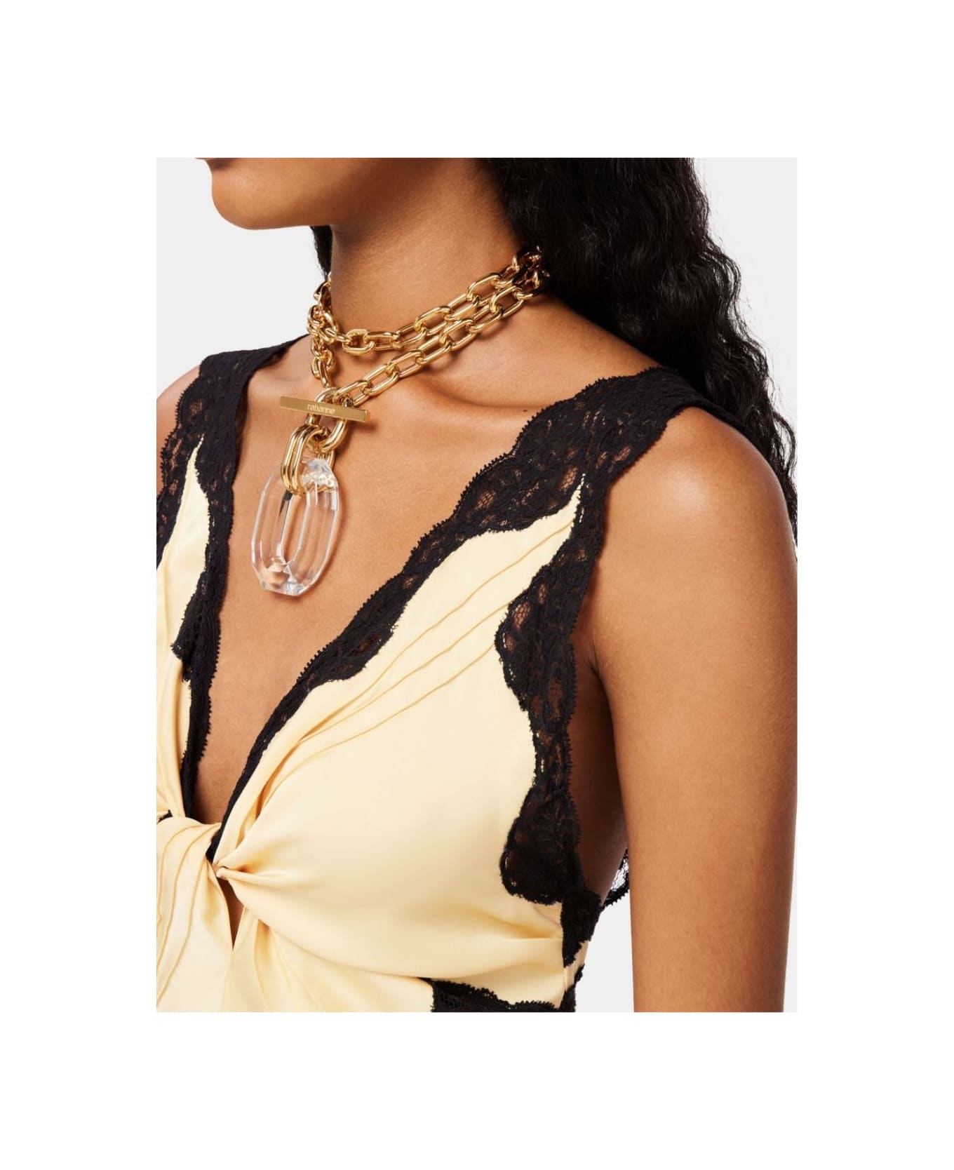 Paco Rabanne Iconic Collier - Gold Transparent