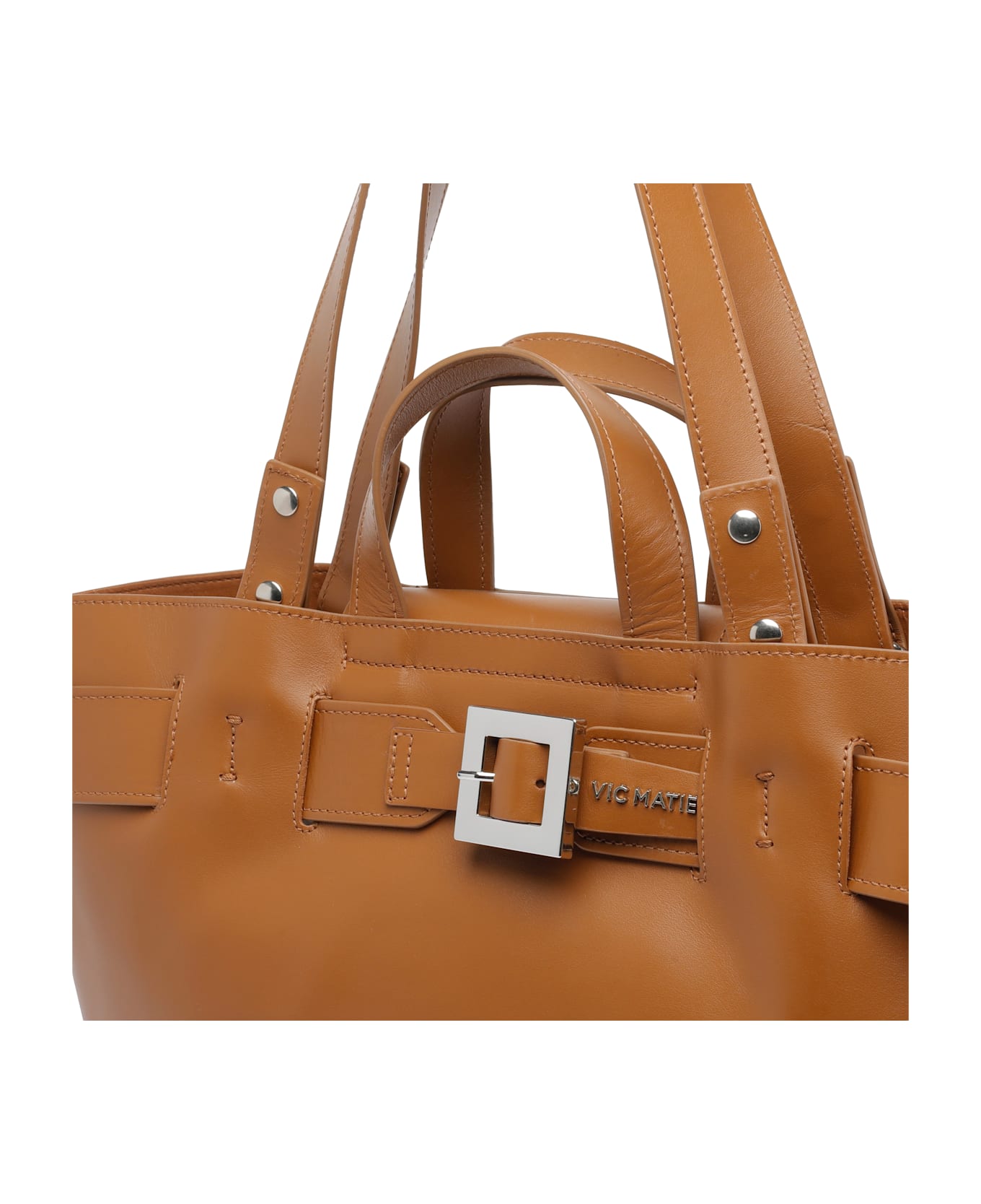 Vic Matié Shoulder Bag - Brown