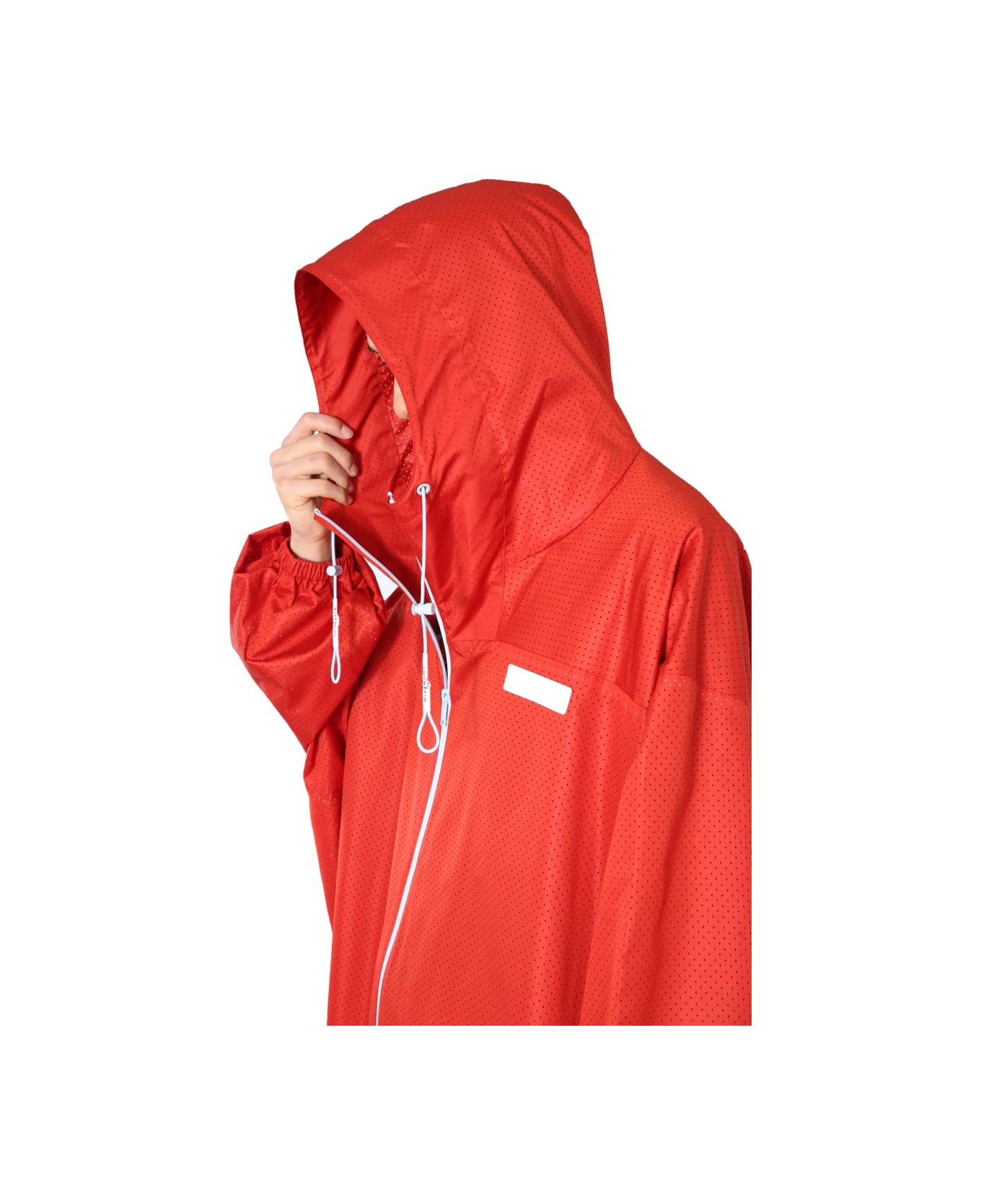 Givenchy Oversize Fit Parka - RED