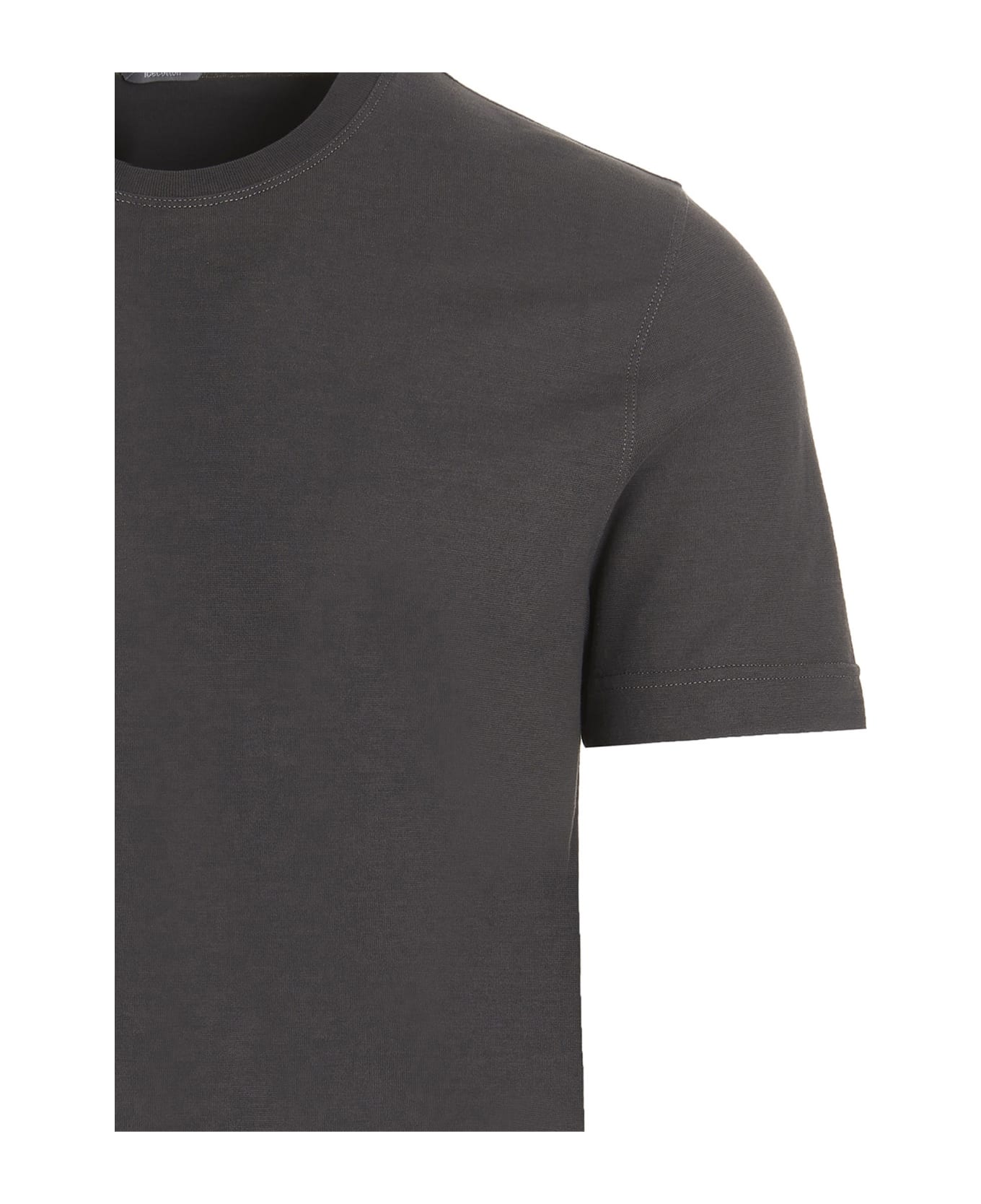 Zanone Ice Cotton T-shirt - Gray