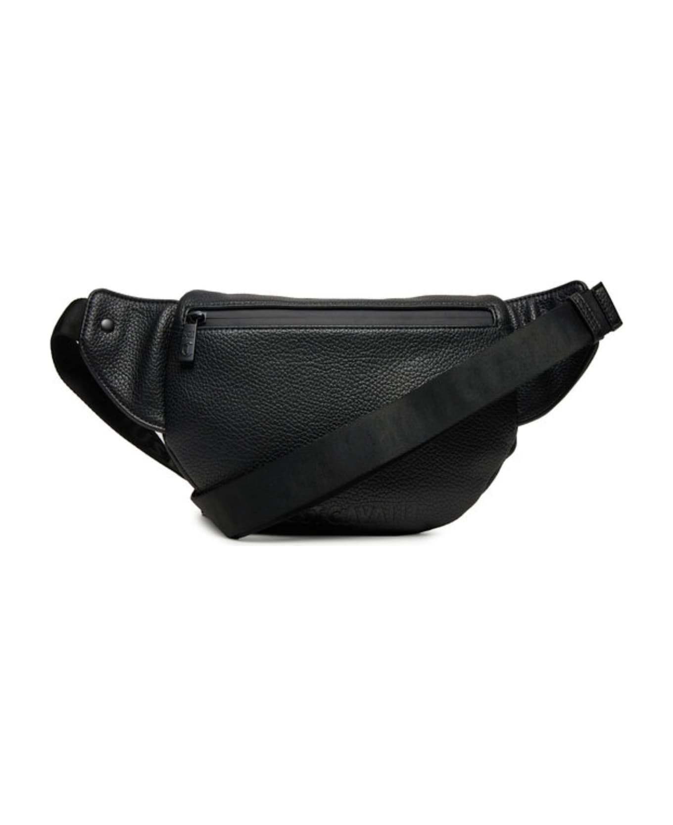 Just Cavalli Black Waist Bag - Black