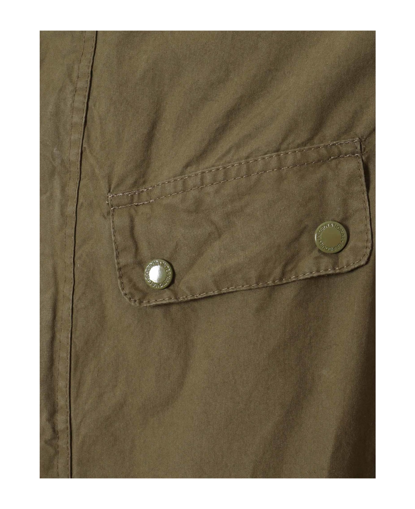 Barbour Green Military Jacket - GREEN