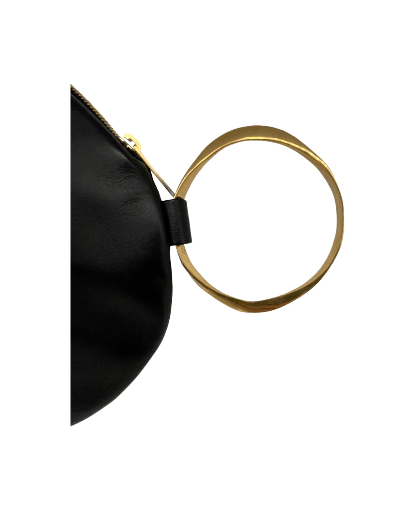 The Row Round Bracelet Clutch - Black Ang