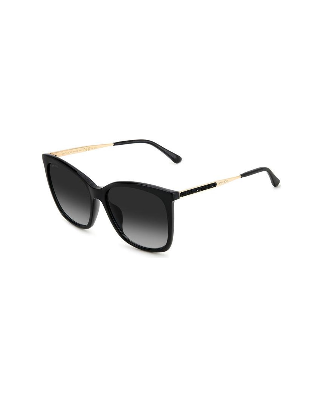 Jimmy Choo Eyewear Jc Nerea/g/s 807/9o Black Sunglasses - Nero サングラス